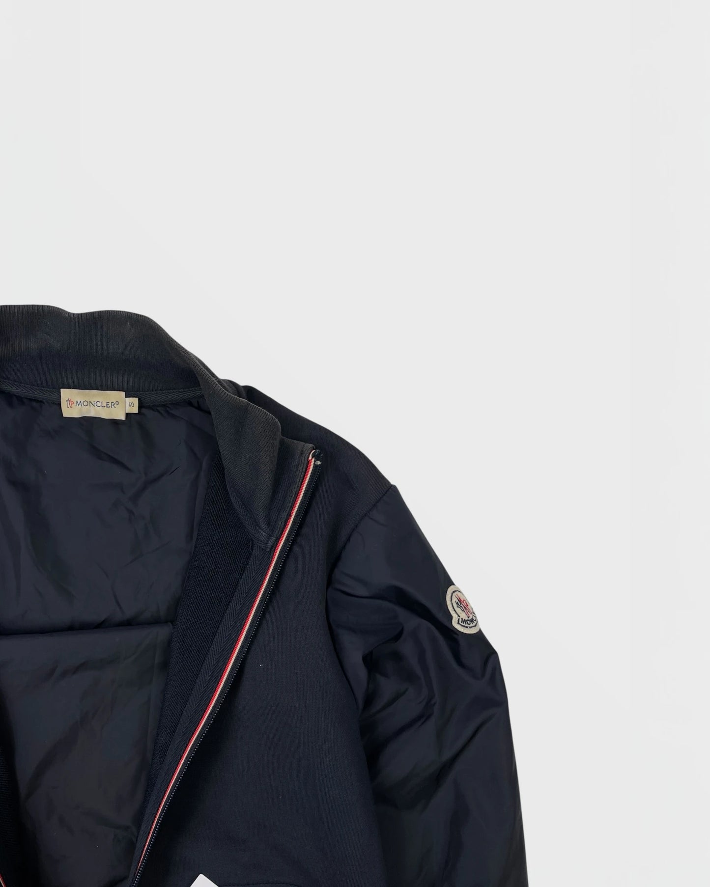 Moncler veste nylon bi-matière