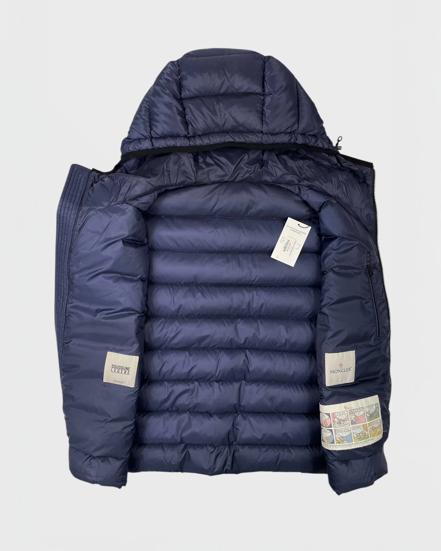 Moncler doudoune sans manches à capuche
