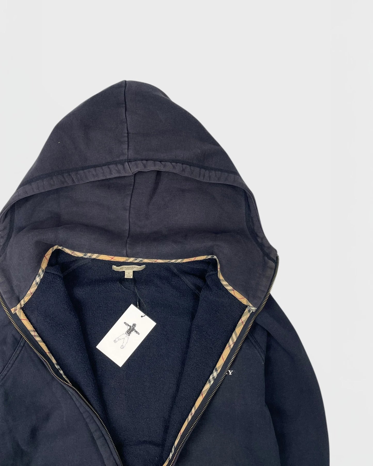 Burberry gilet à capuche
