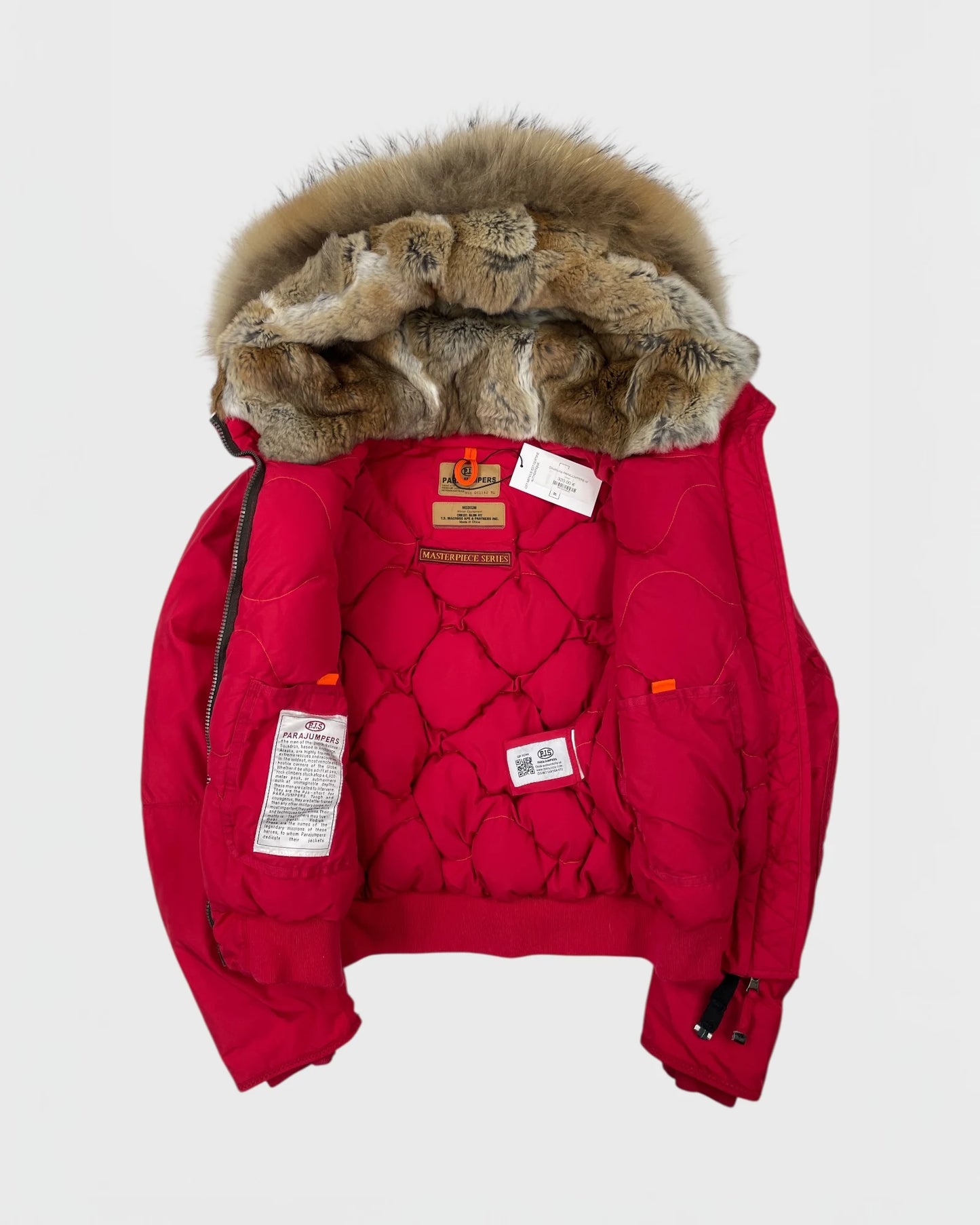 Parajumpers doudoune a fourrure