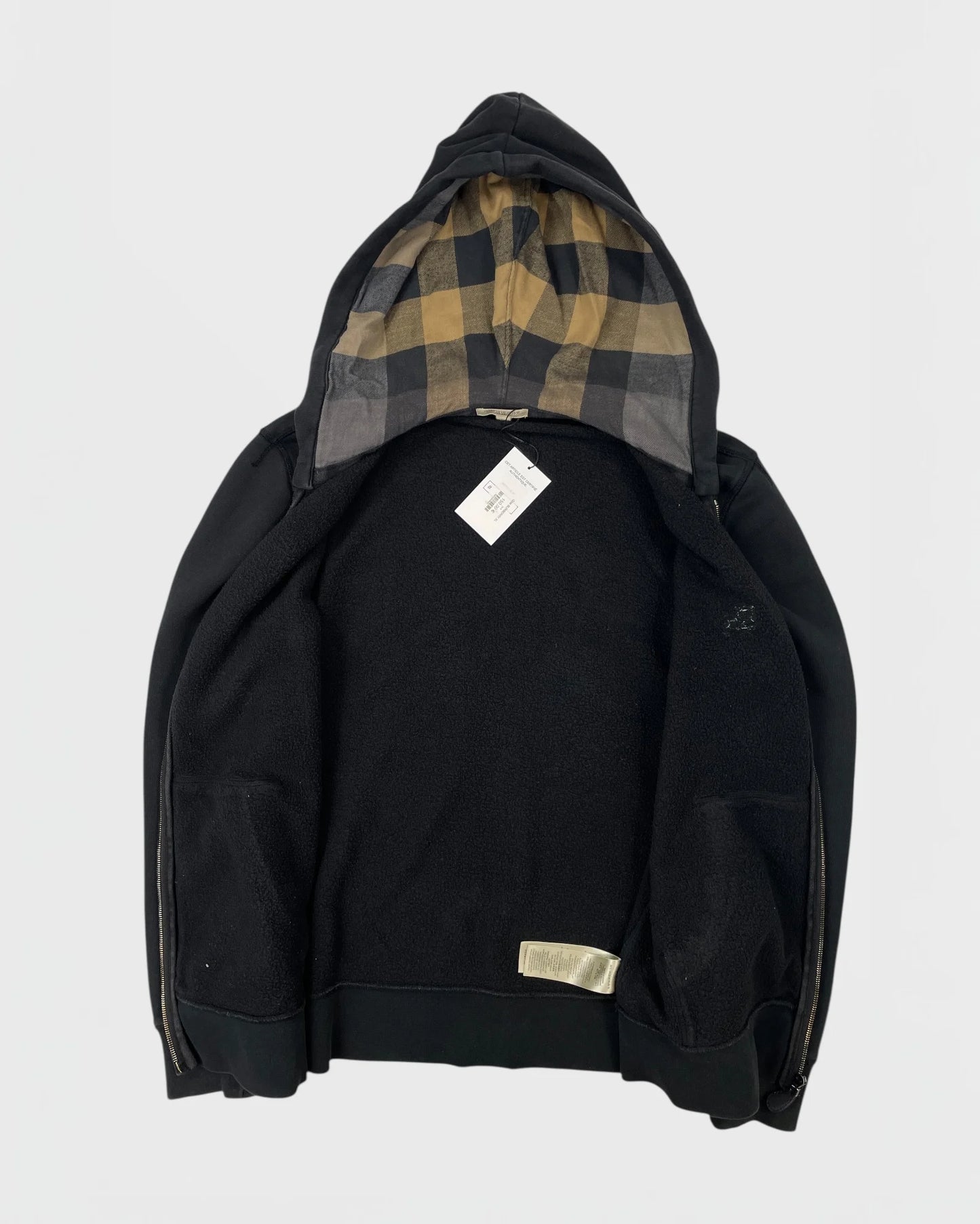 Burberry gilet à capuche