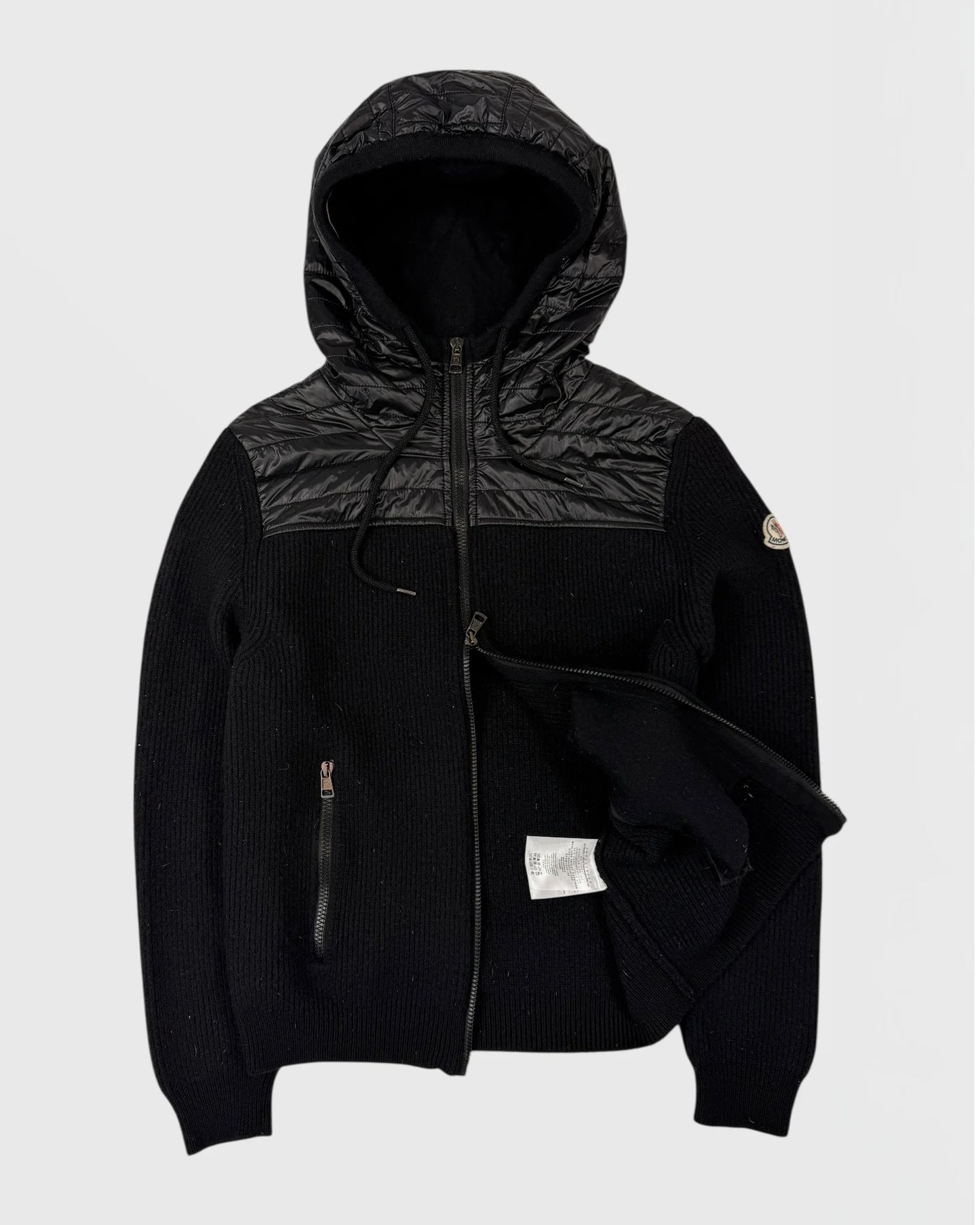 Moncler veste bi-matière