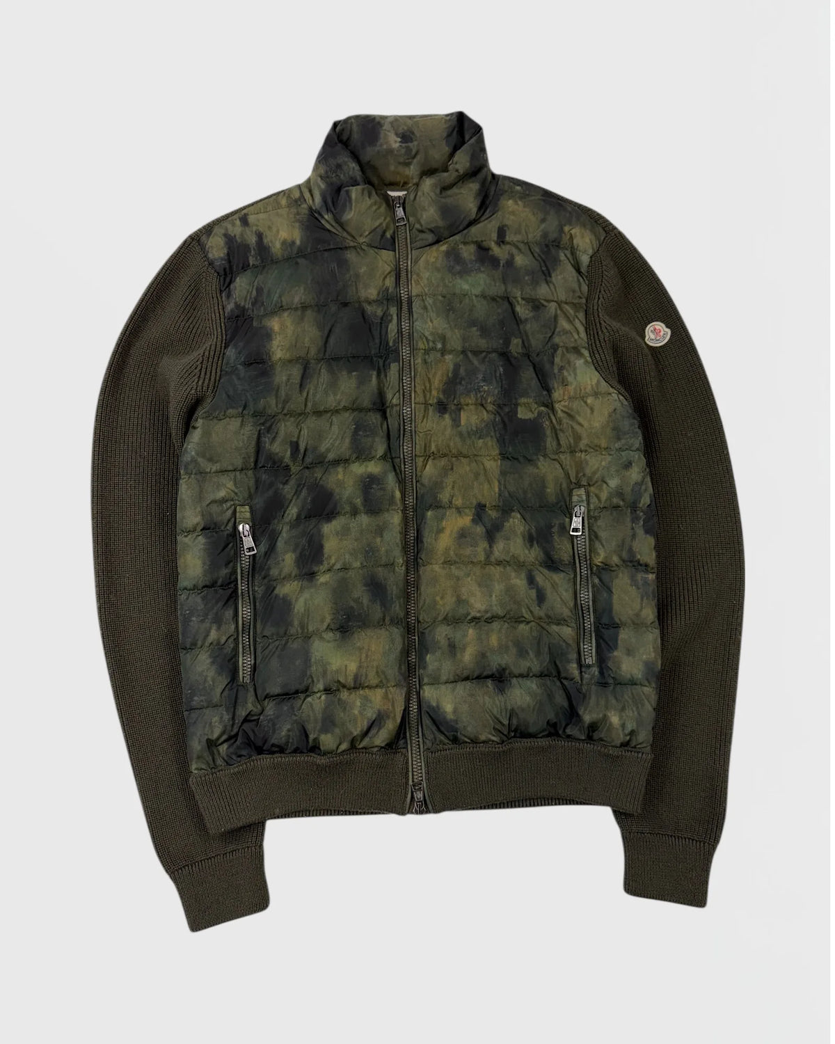 Moncler doudoune bi-matière - The Reservery