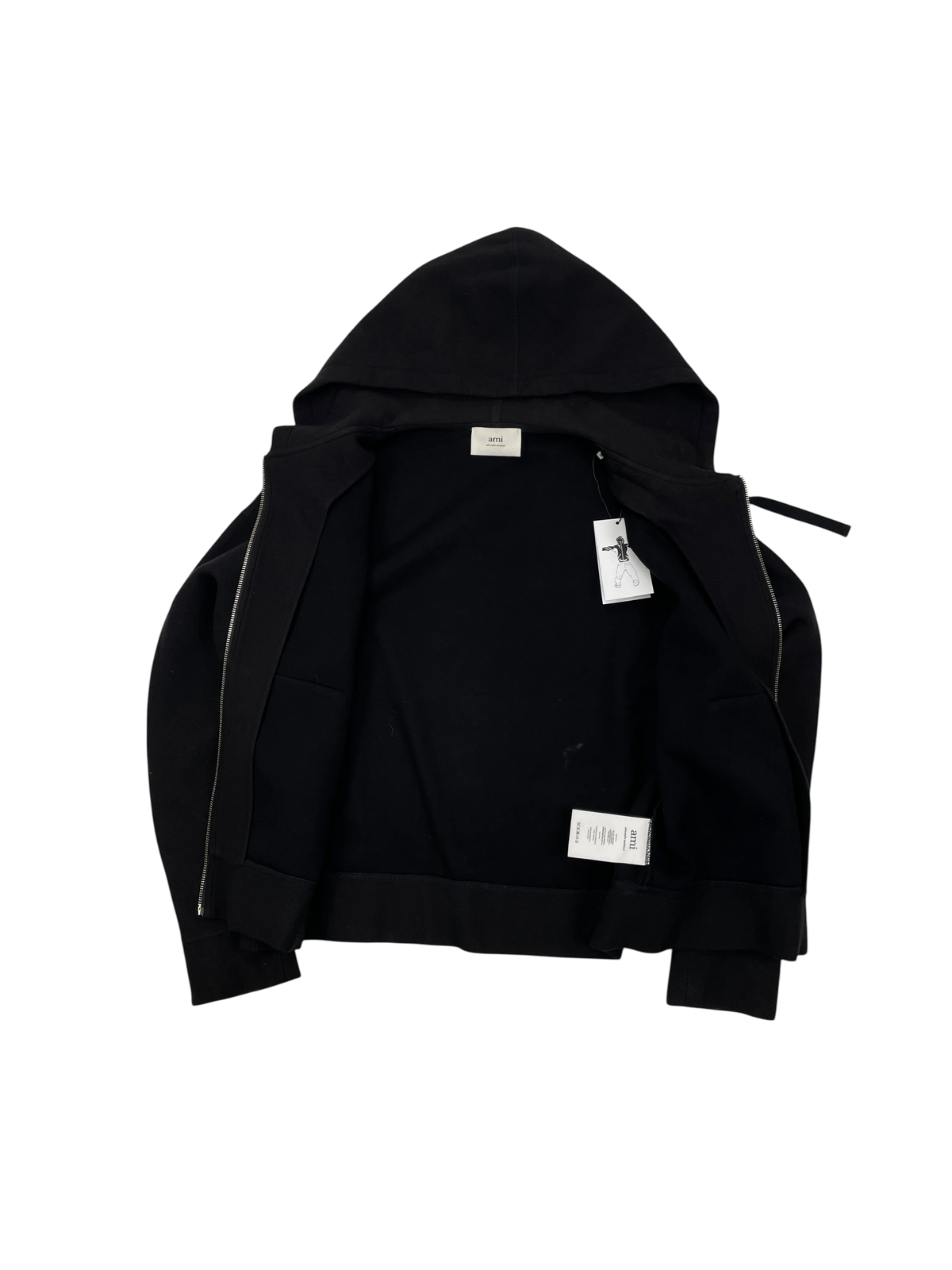 Ami Paris gilet à capuche - The Reservery