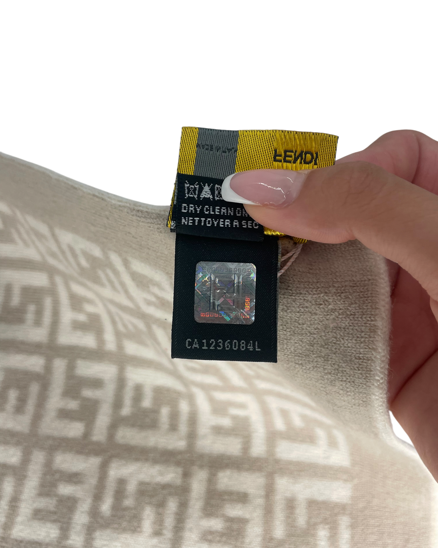 Fendi écharpe en laine