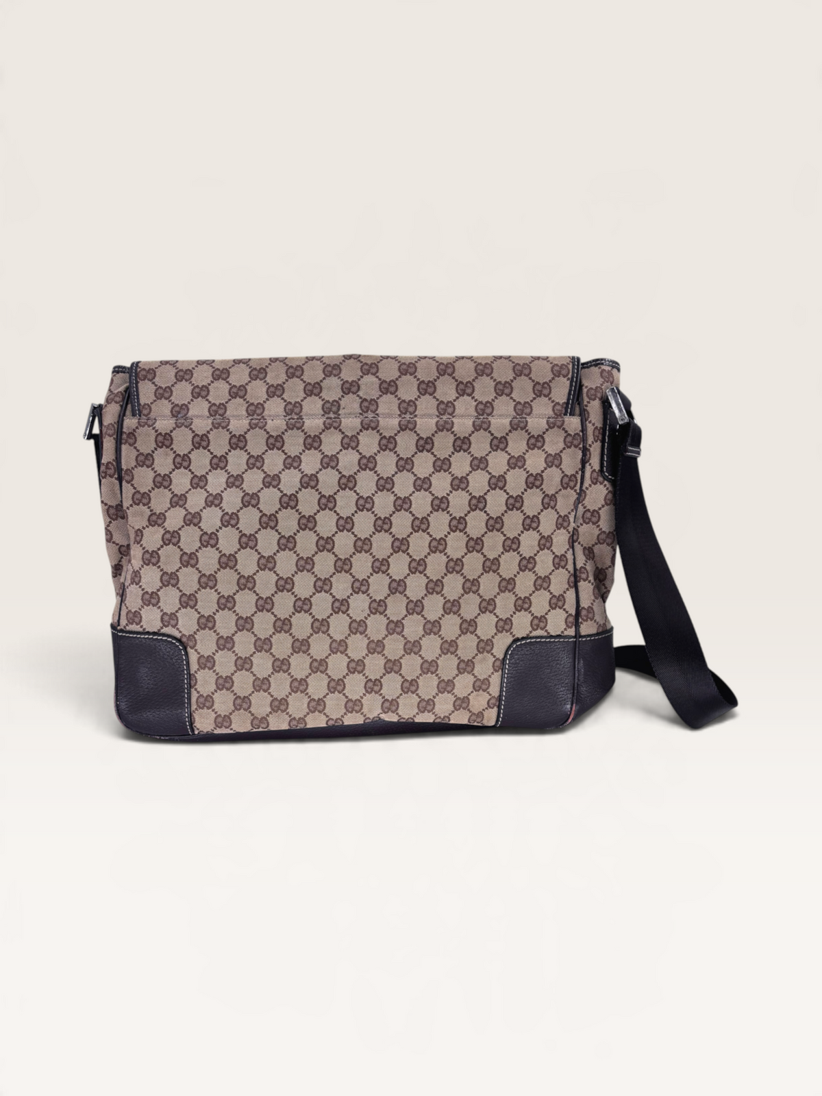 Gucci sac bandoulière toile GG beige