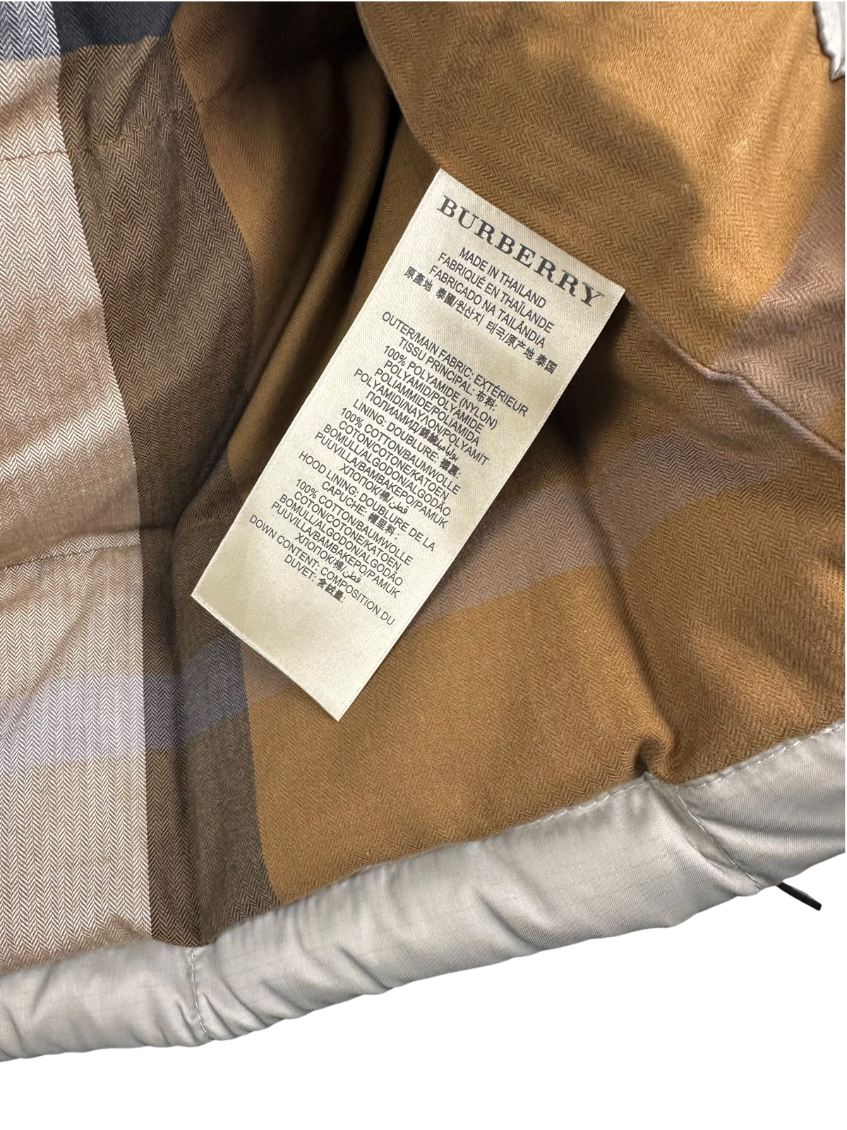 Burberry Doudoune Sans Manches