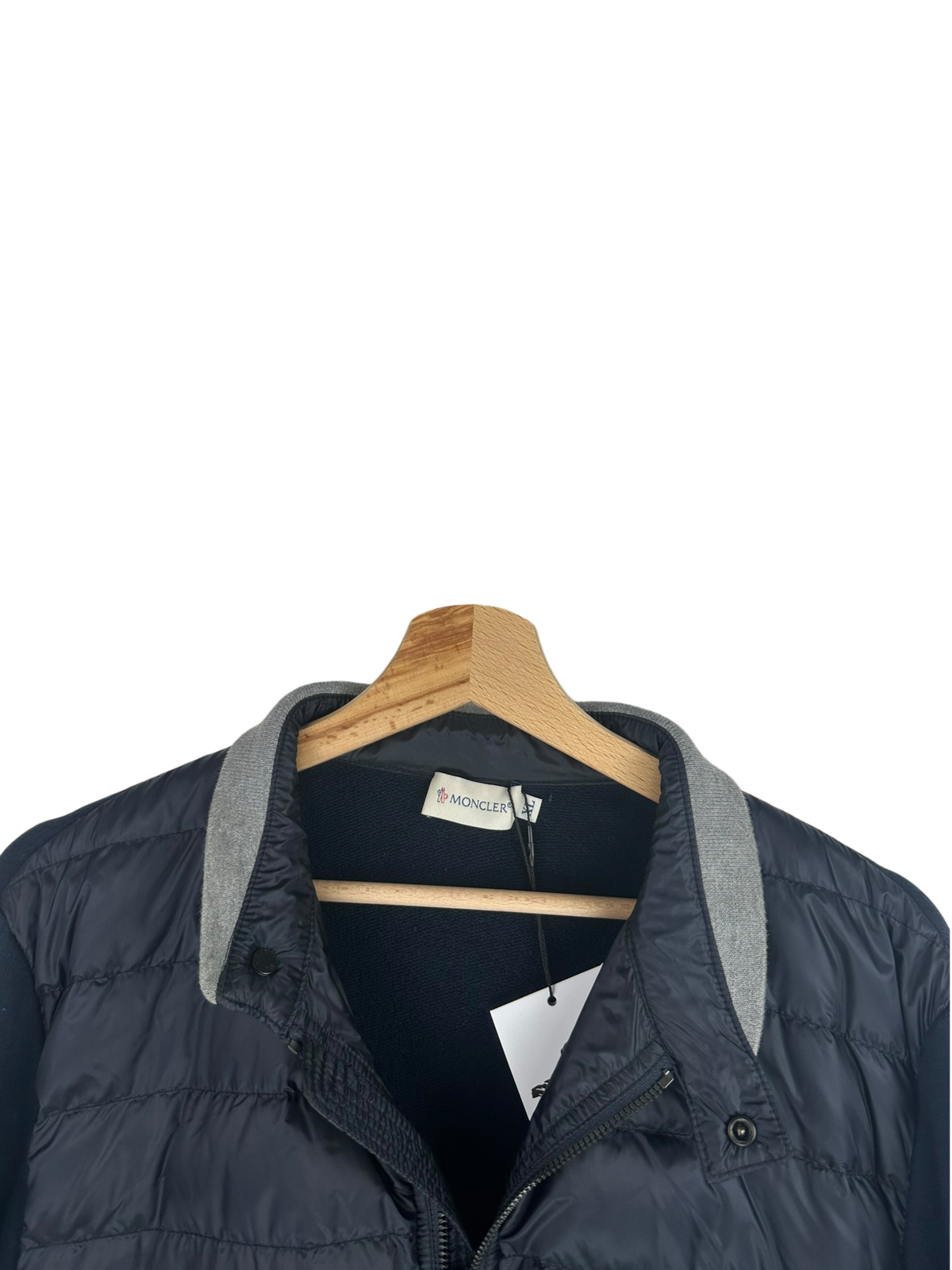 Moncler veste bi-matière - The Reservery