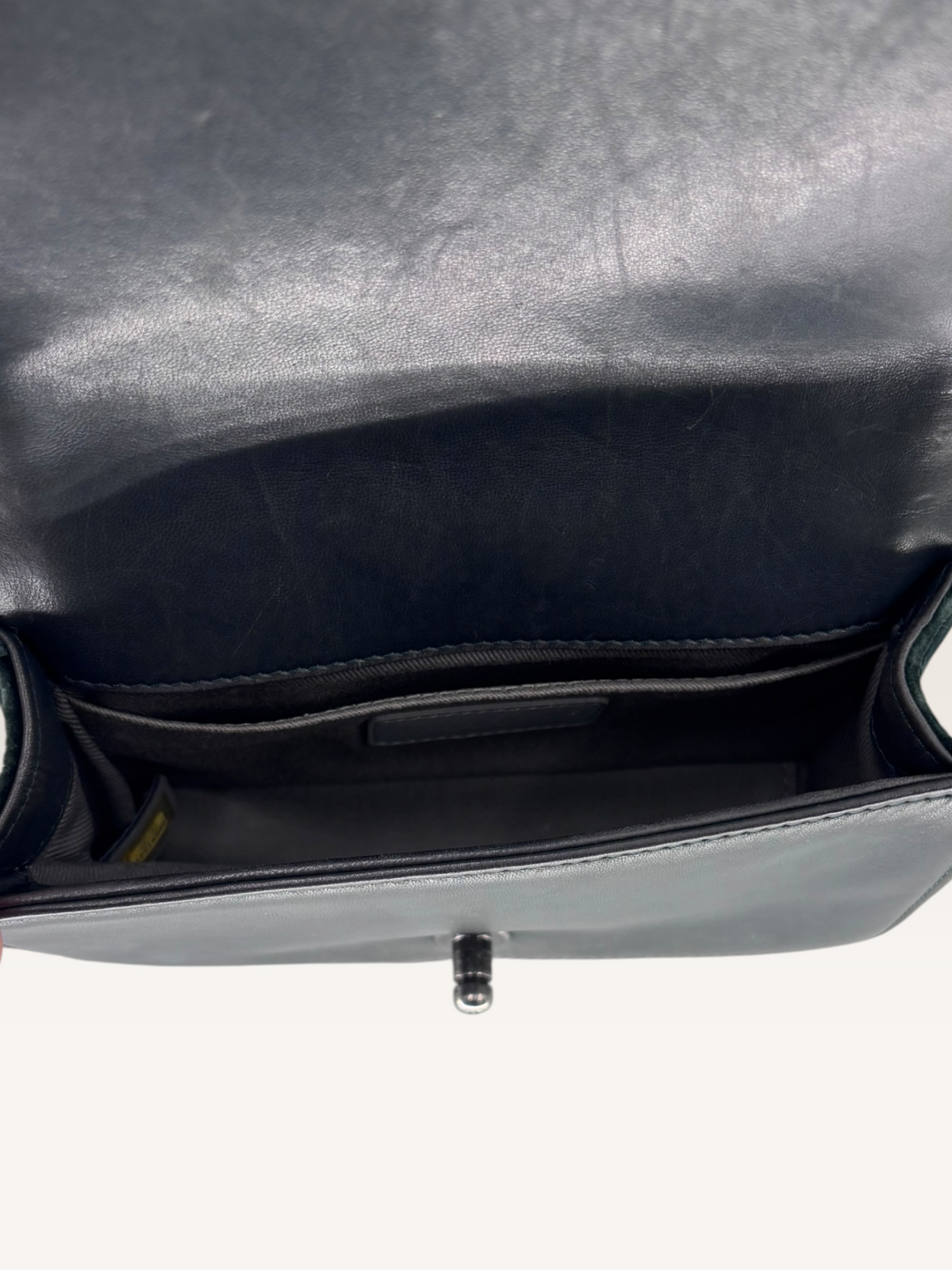 Chanel Boy CC timeless mini sac en velour