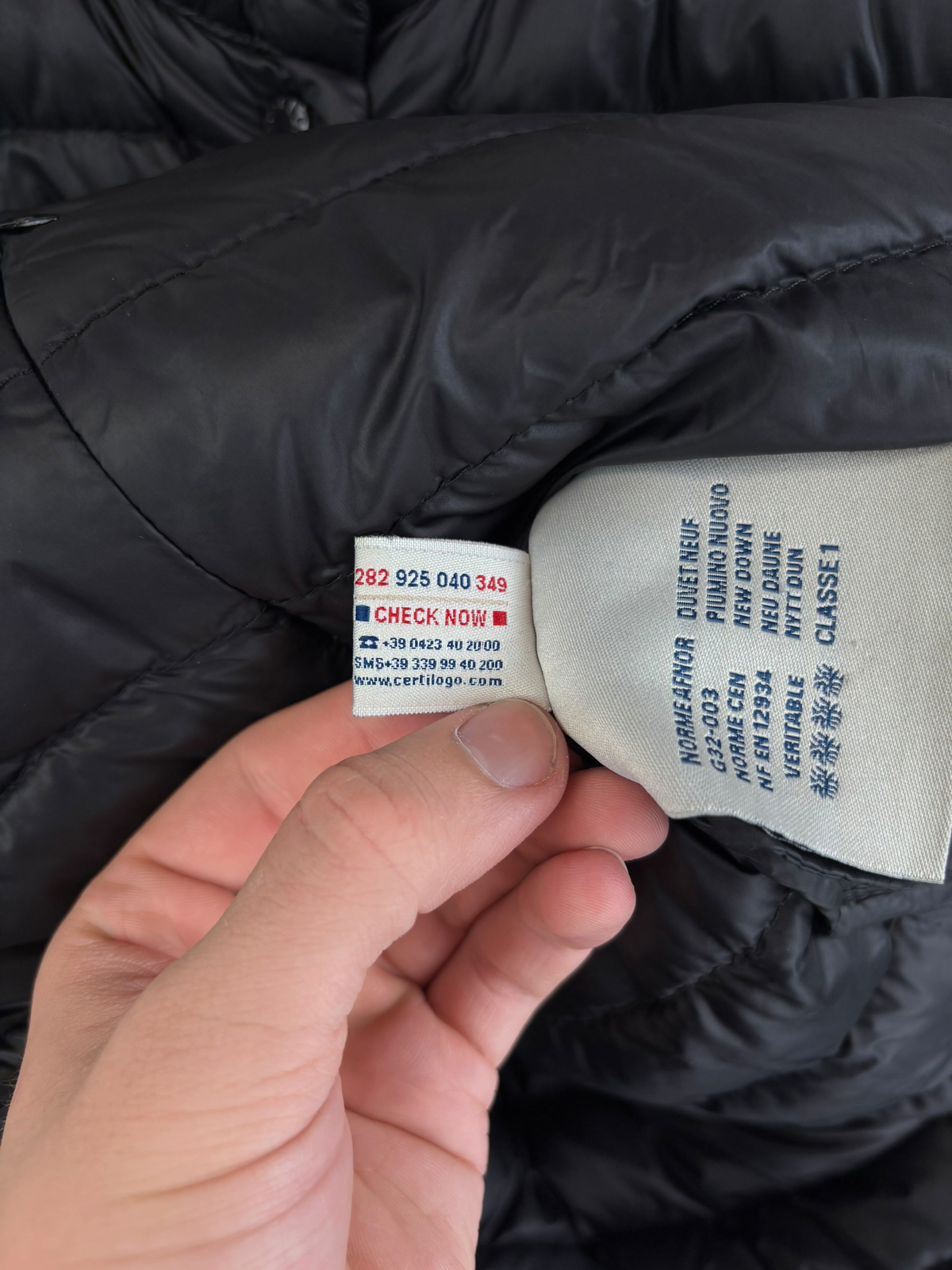 Moncler doudoune sans manches