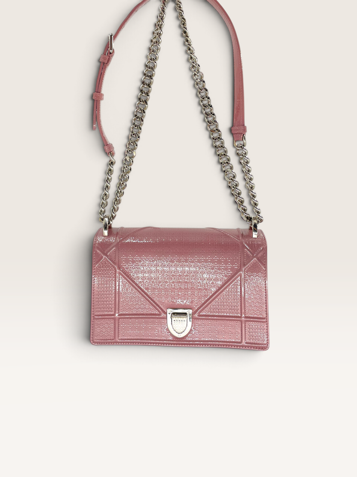 Dior sac Diorama cuir vernis