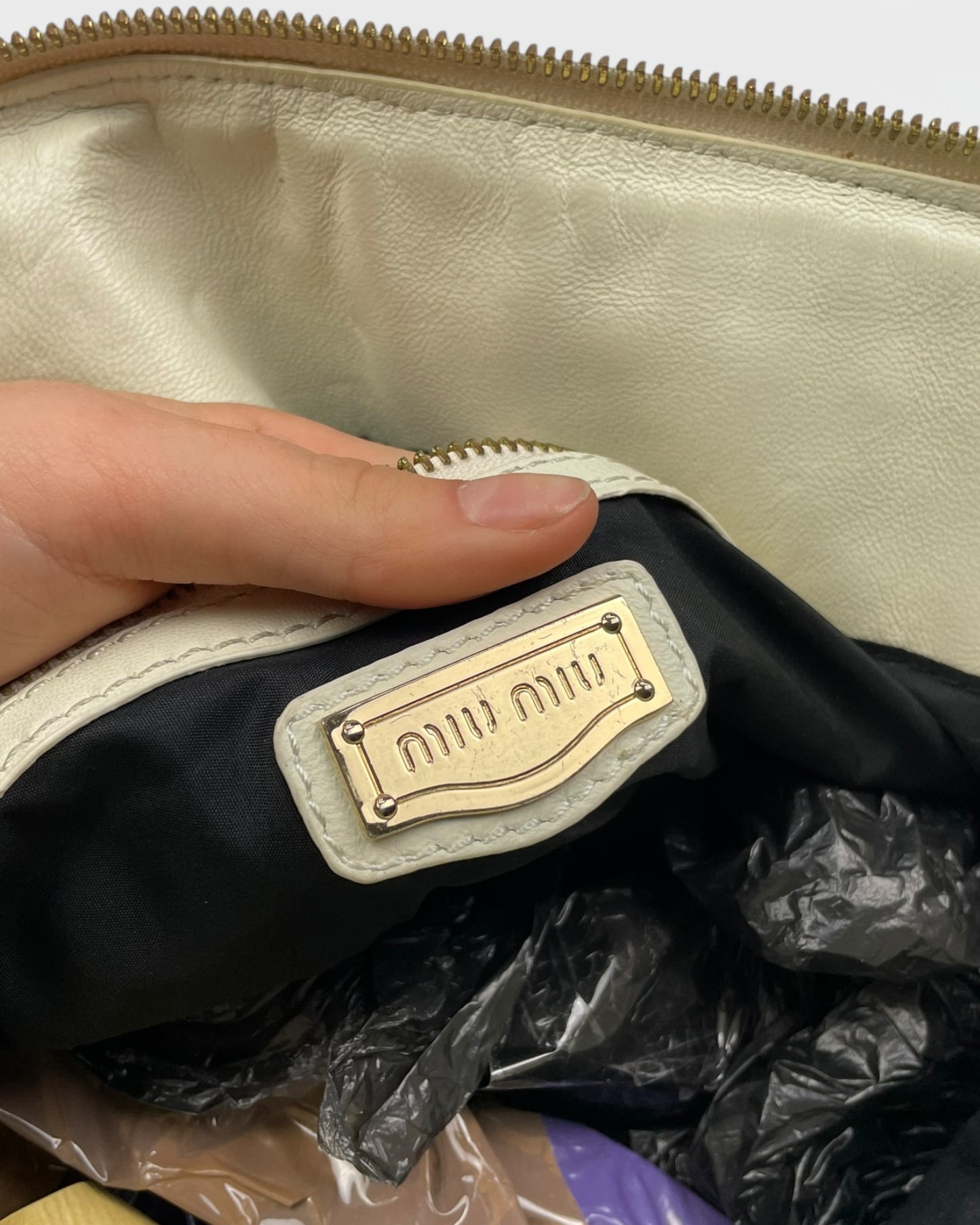 Miu miu matelassé bag