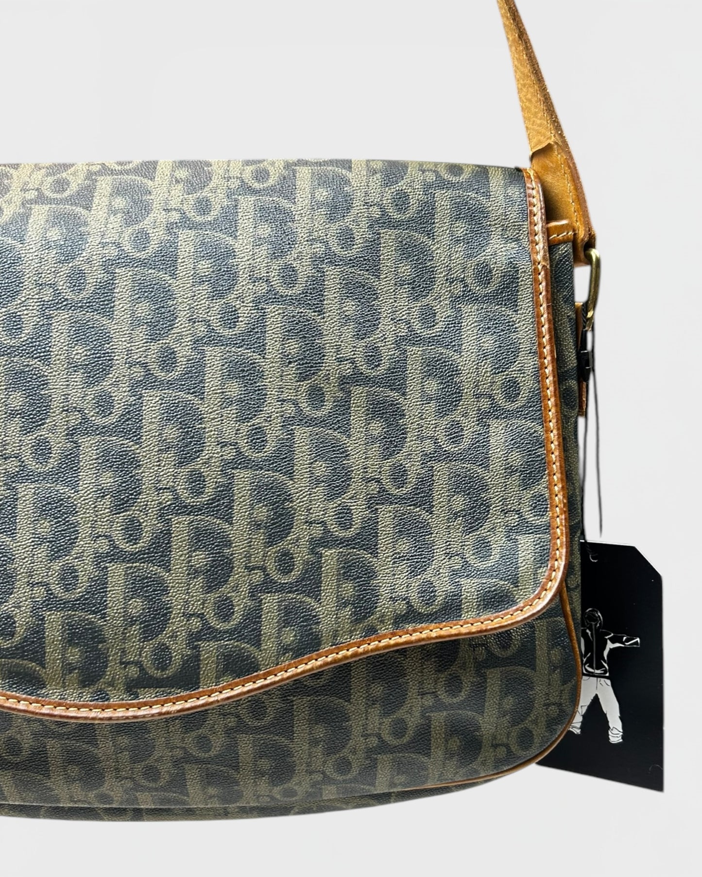 Dior leather satchel / sac