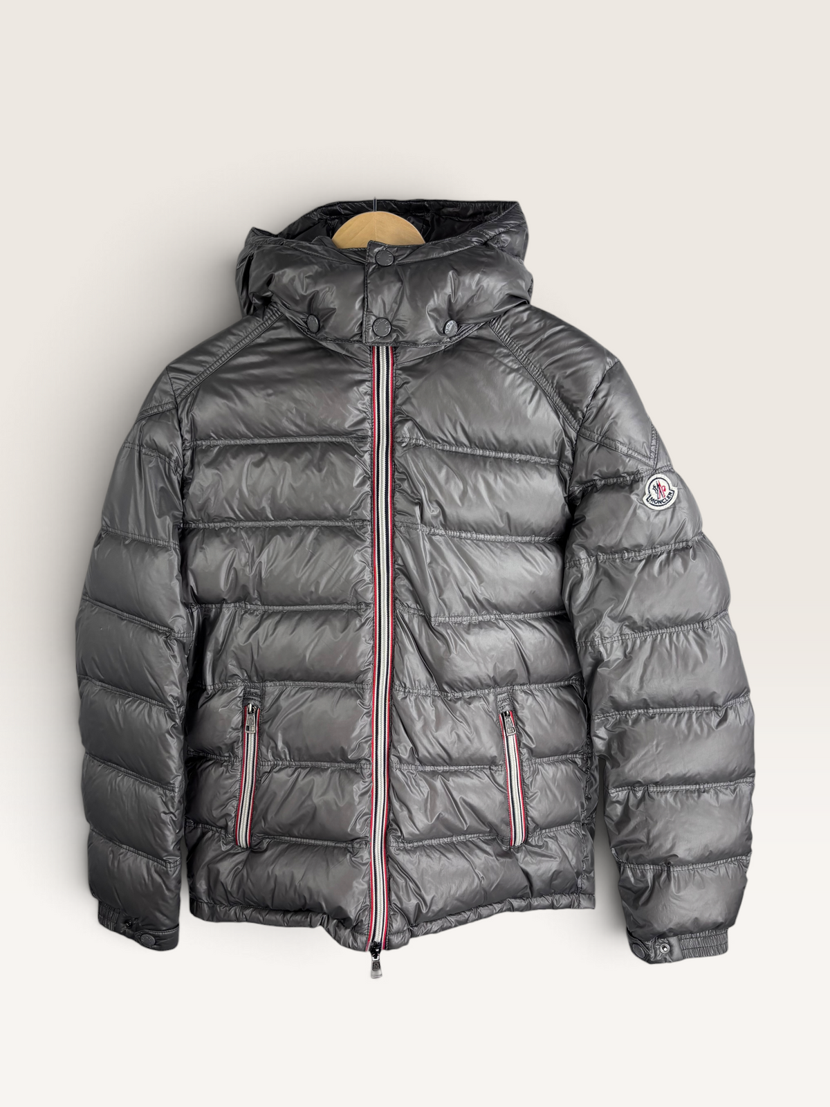 Moncler doudoune grise homme