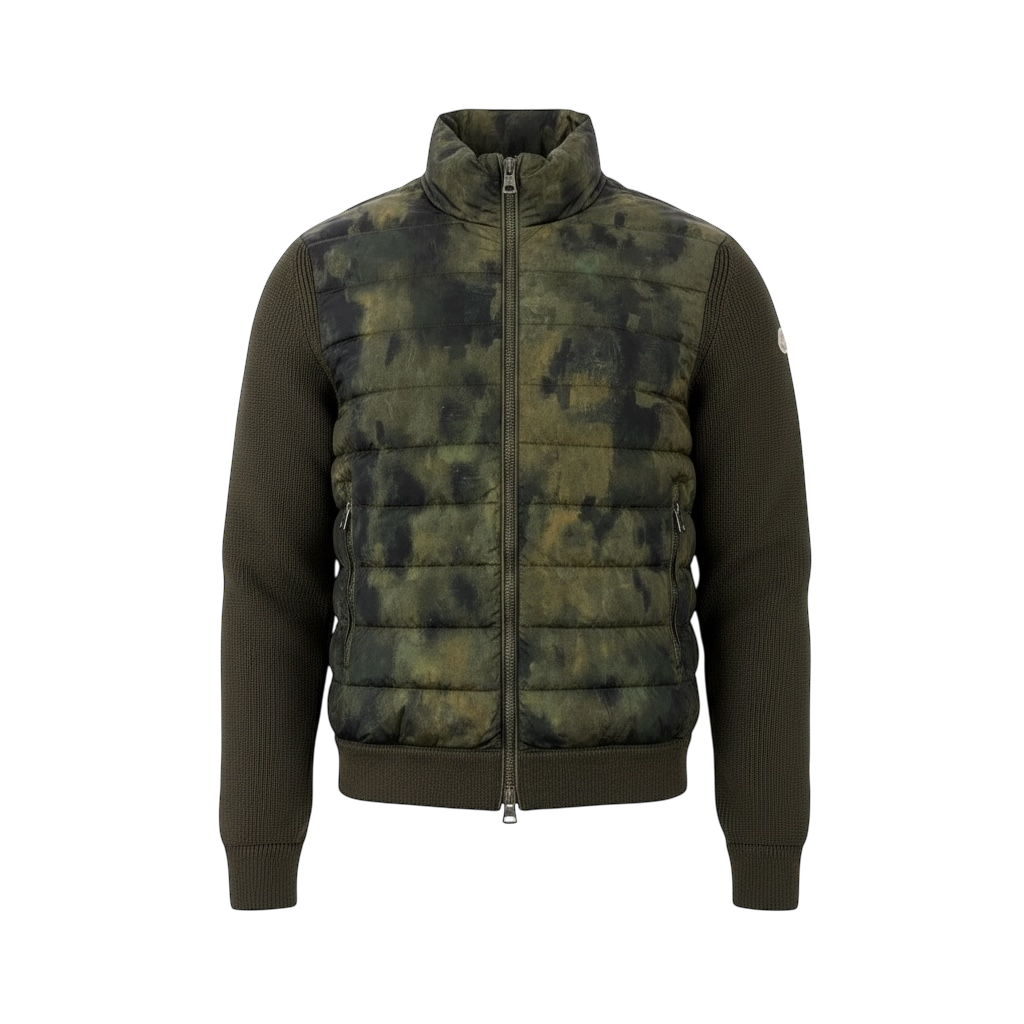 Moncler doudoune bi-matière - The Reservery