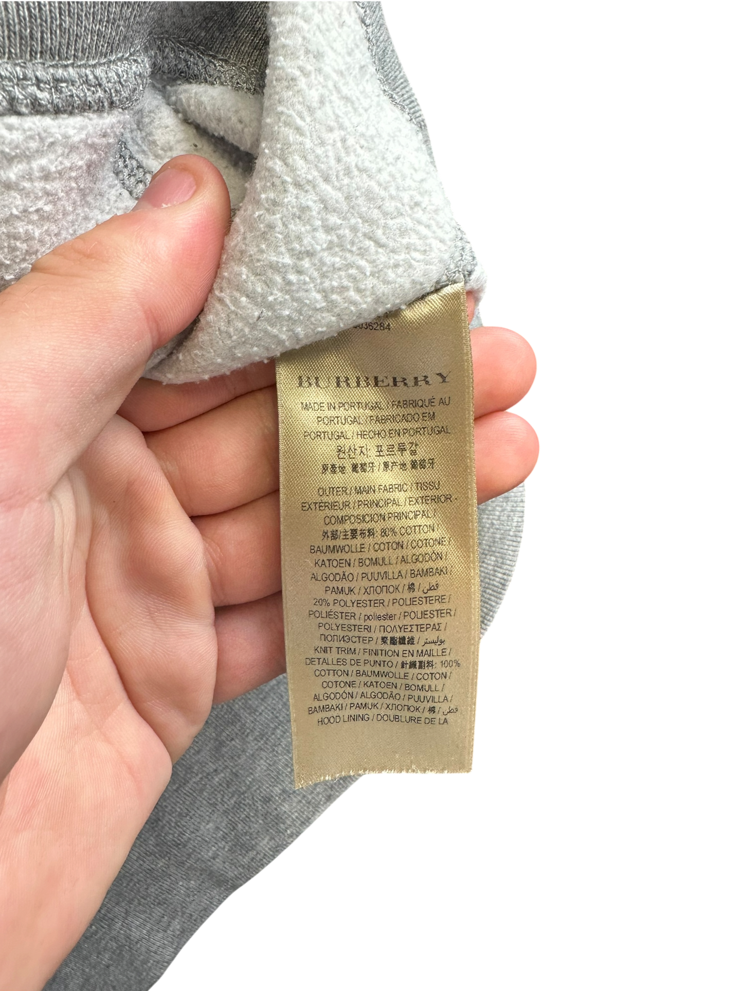 Burberry pull à capuche