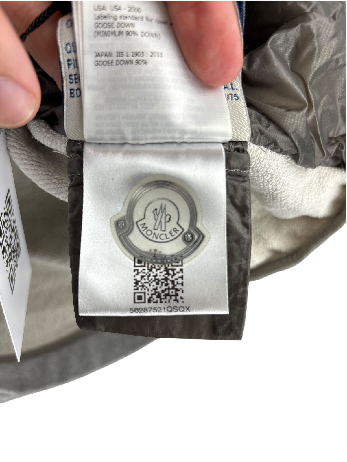 Moncler Veste bi matière