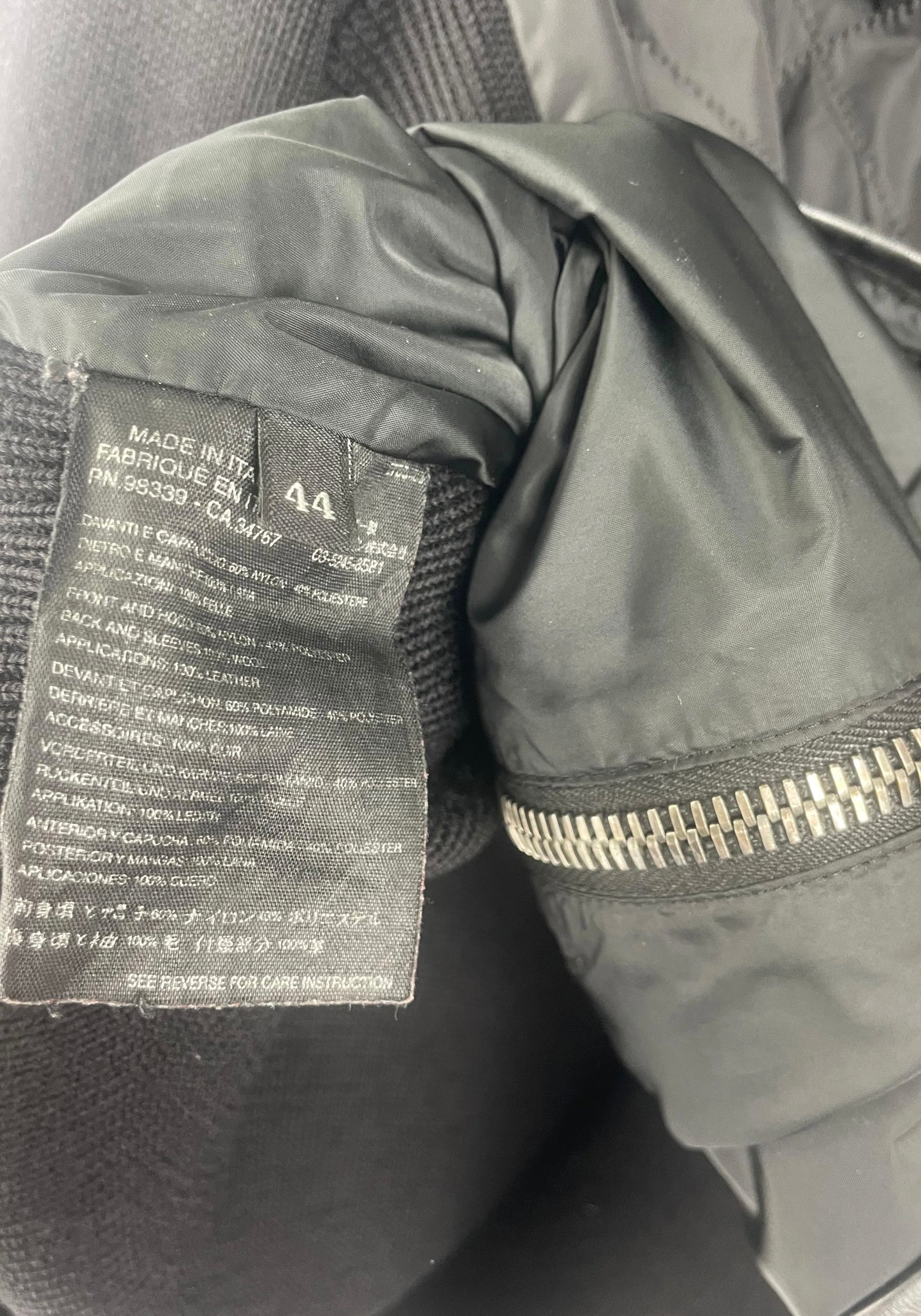 Prada Veste Bi-matière