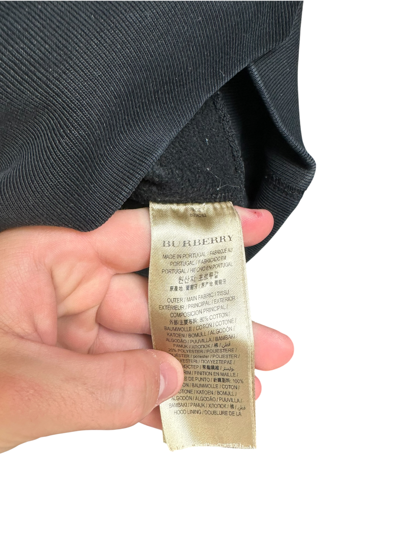 Burberry pull à capuche