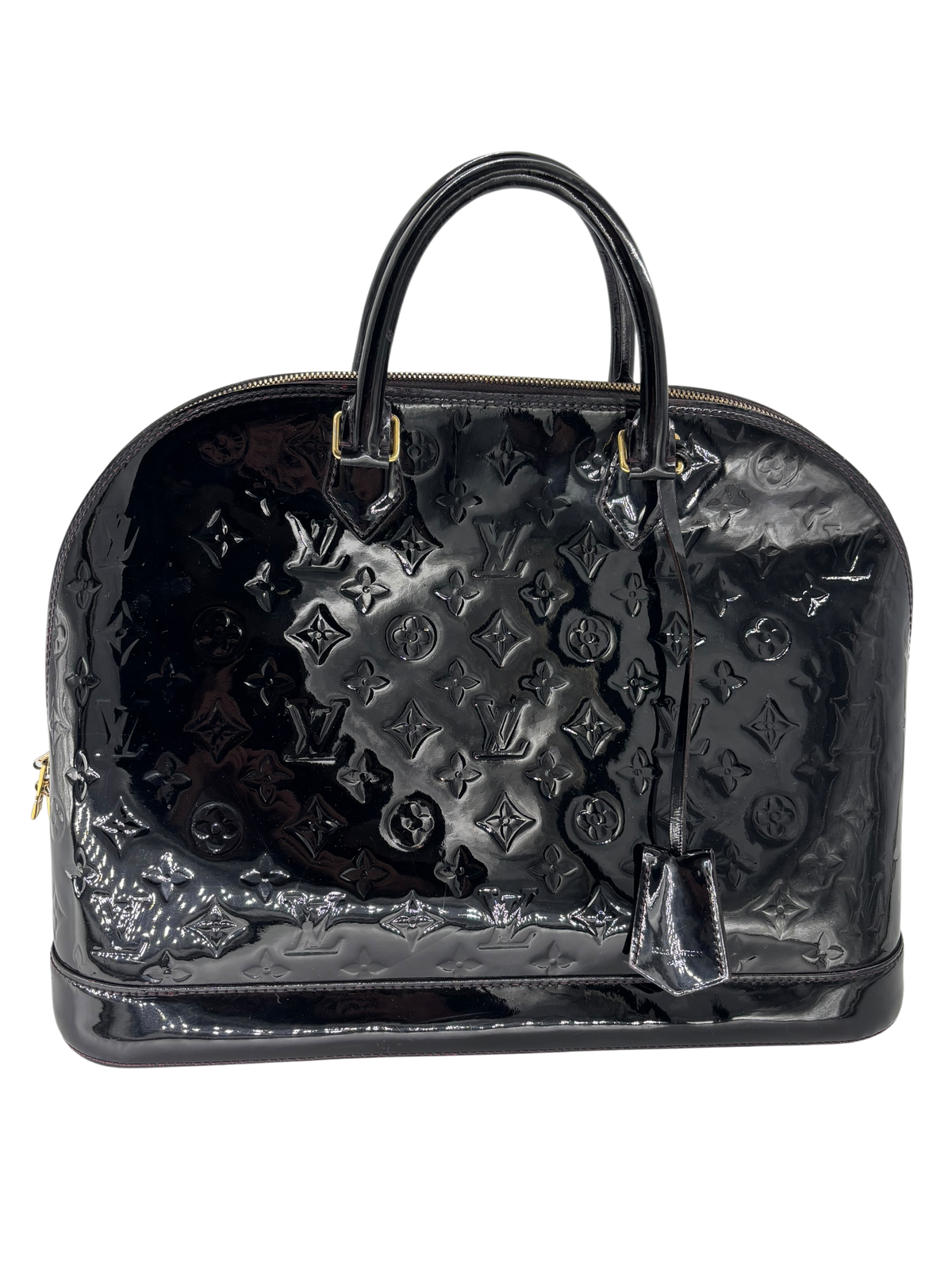 Louis Vuitton Sac à Main Alma GM Cuir Vernis
