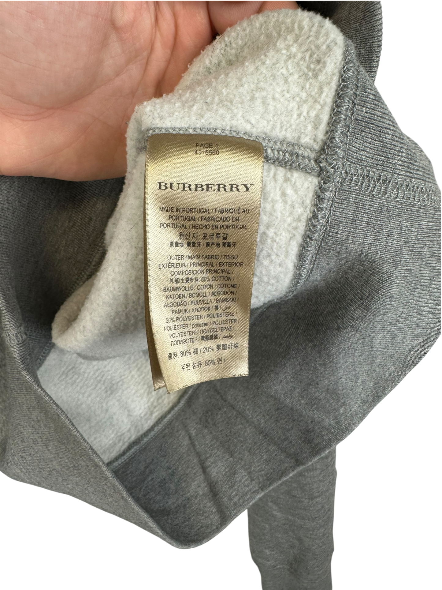 Burberry Gilet à capuche