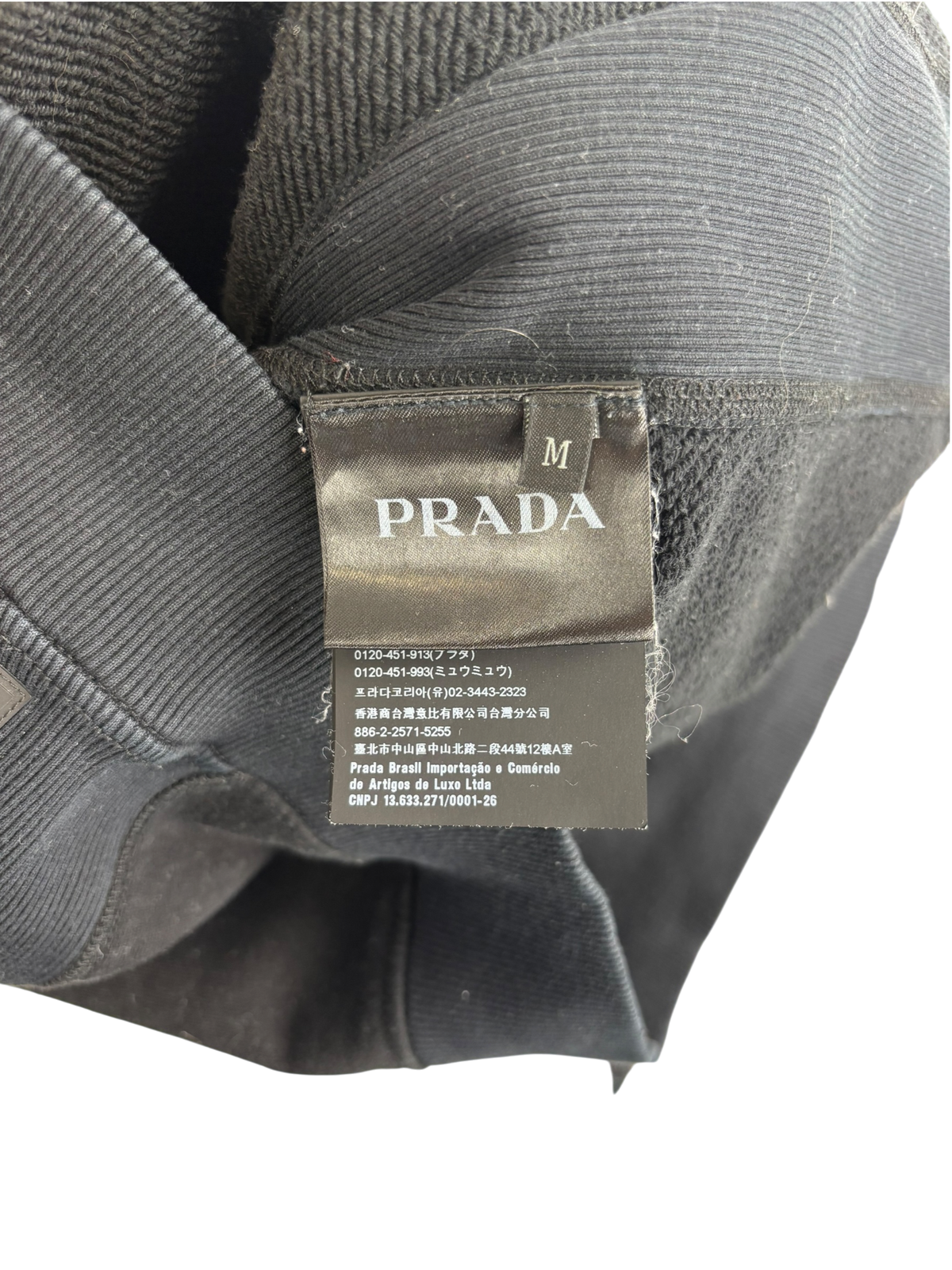 Prada pull à capuche