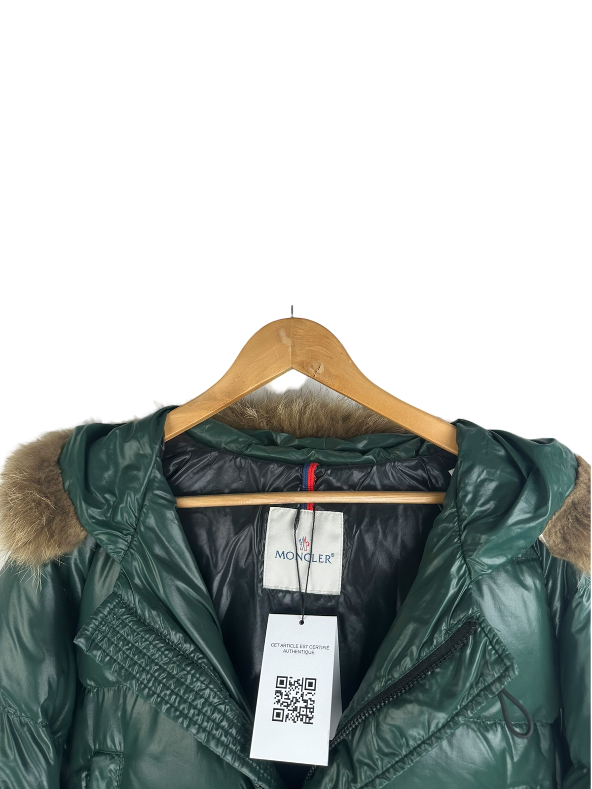 Moncler Doudoune à fourrure - The Reservery