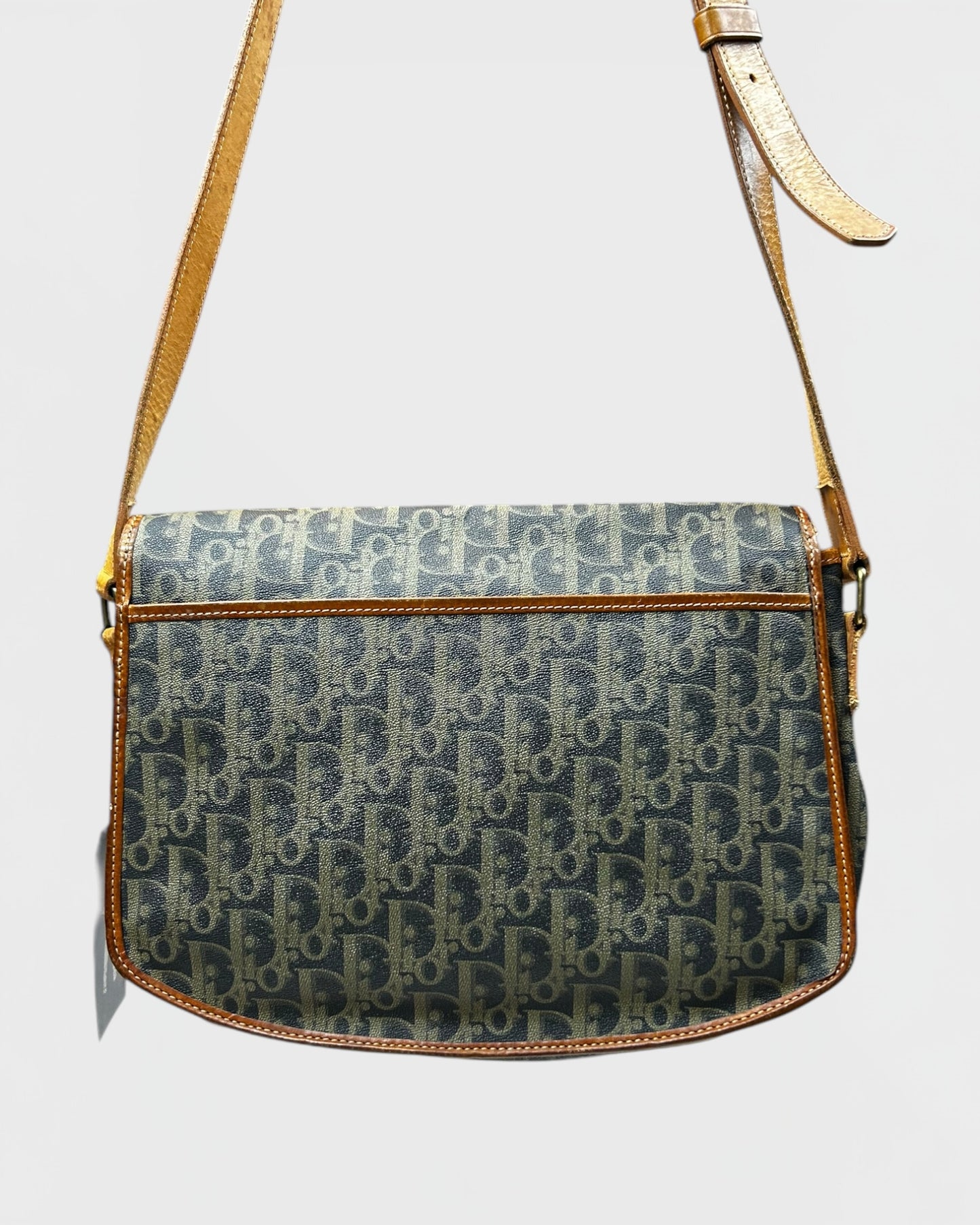 Dior leather satchel / sac