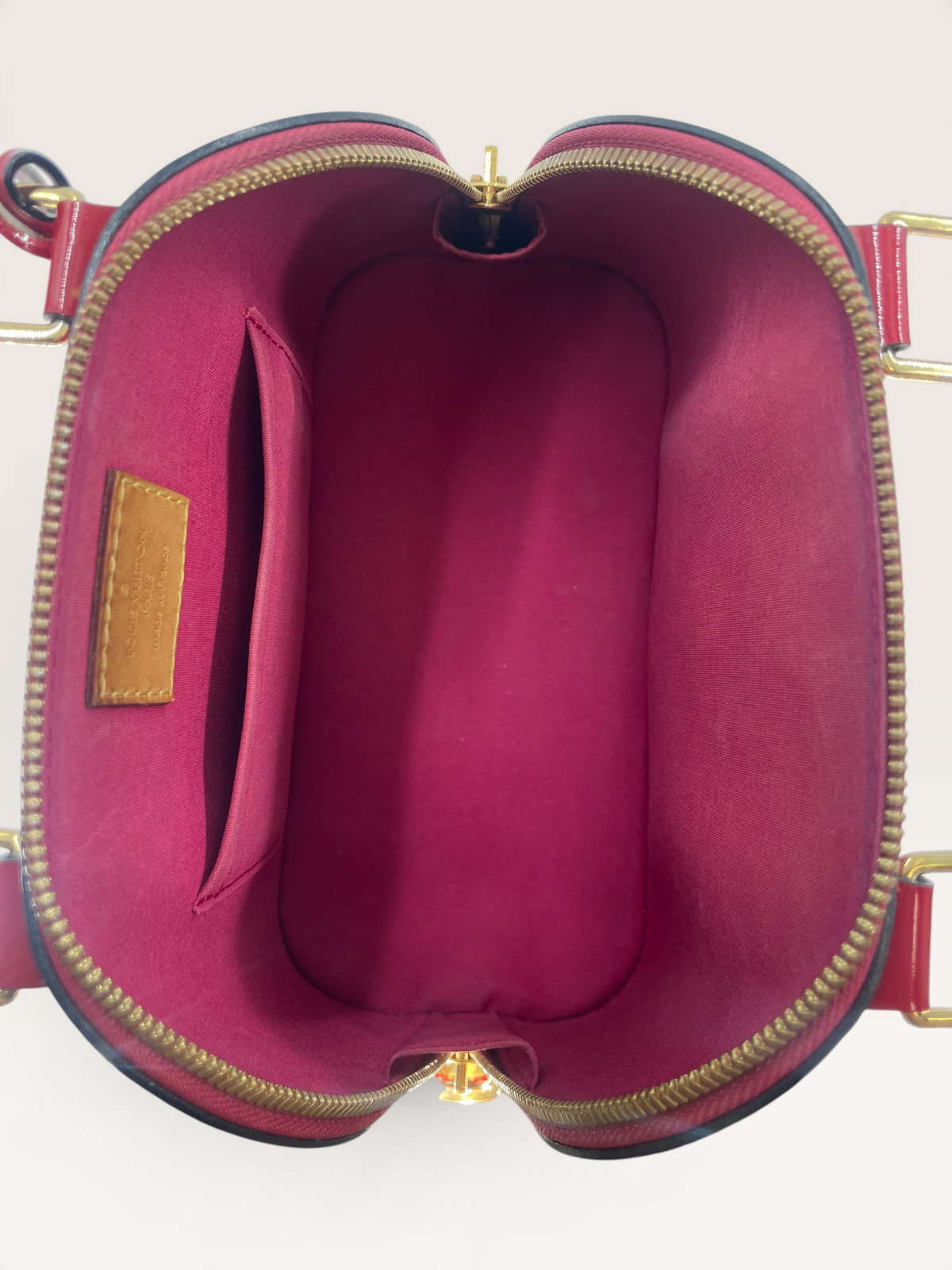 Louis Vuitton sac Alma BB cadenas cles