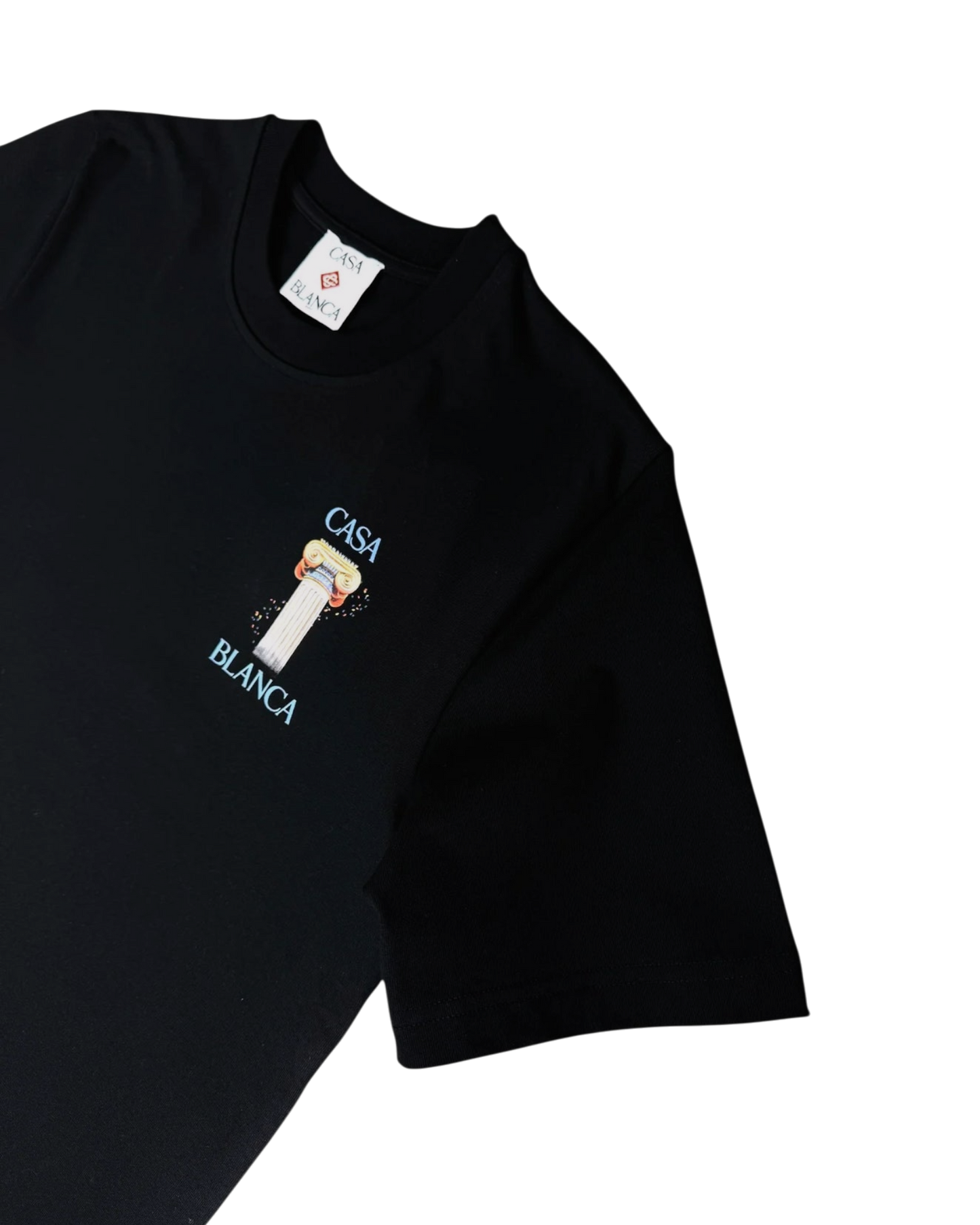 Casablanca t-shirt en coton noir