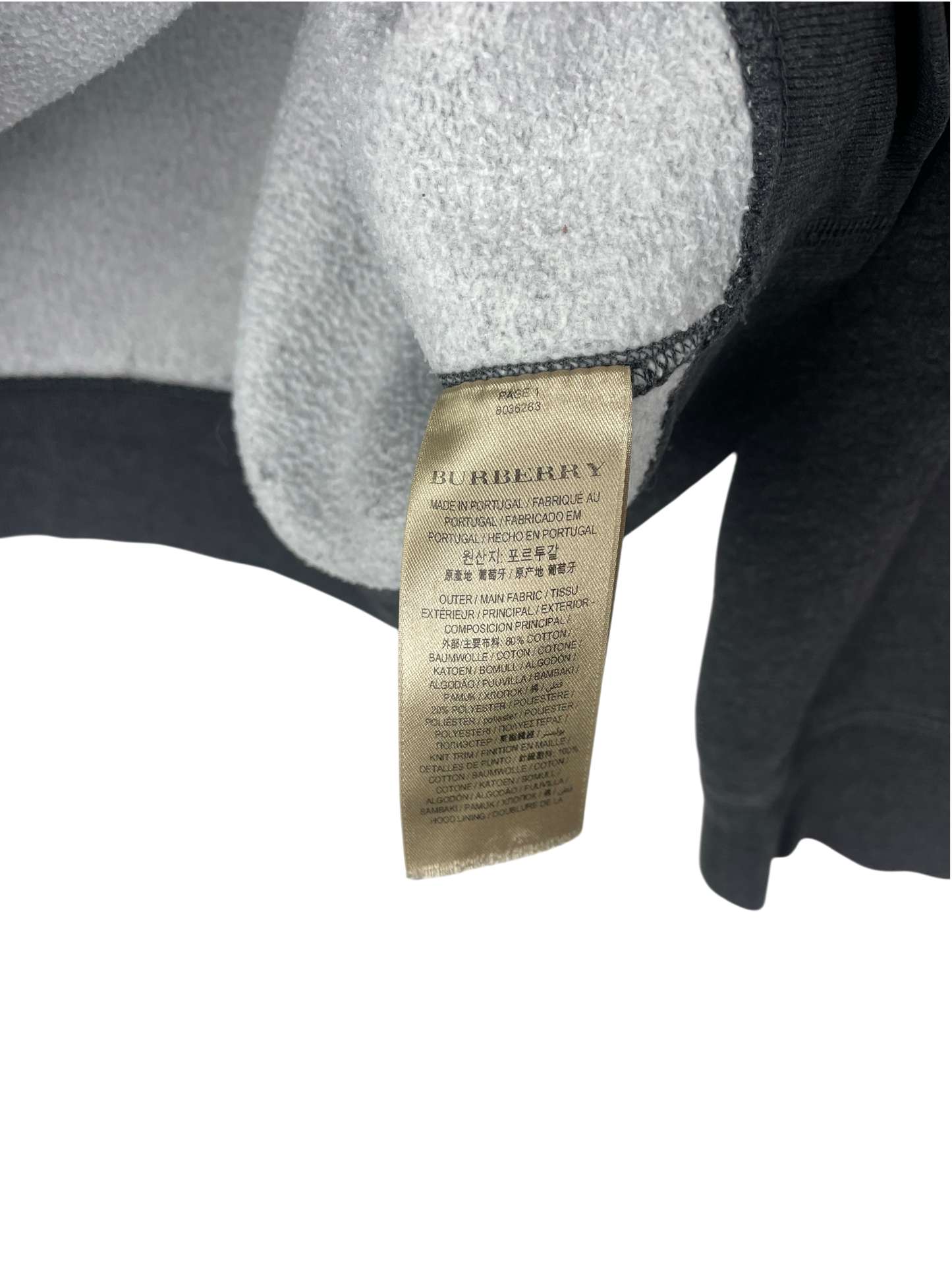Burberry pull à capuche