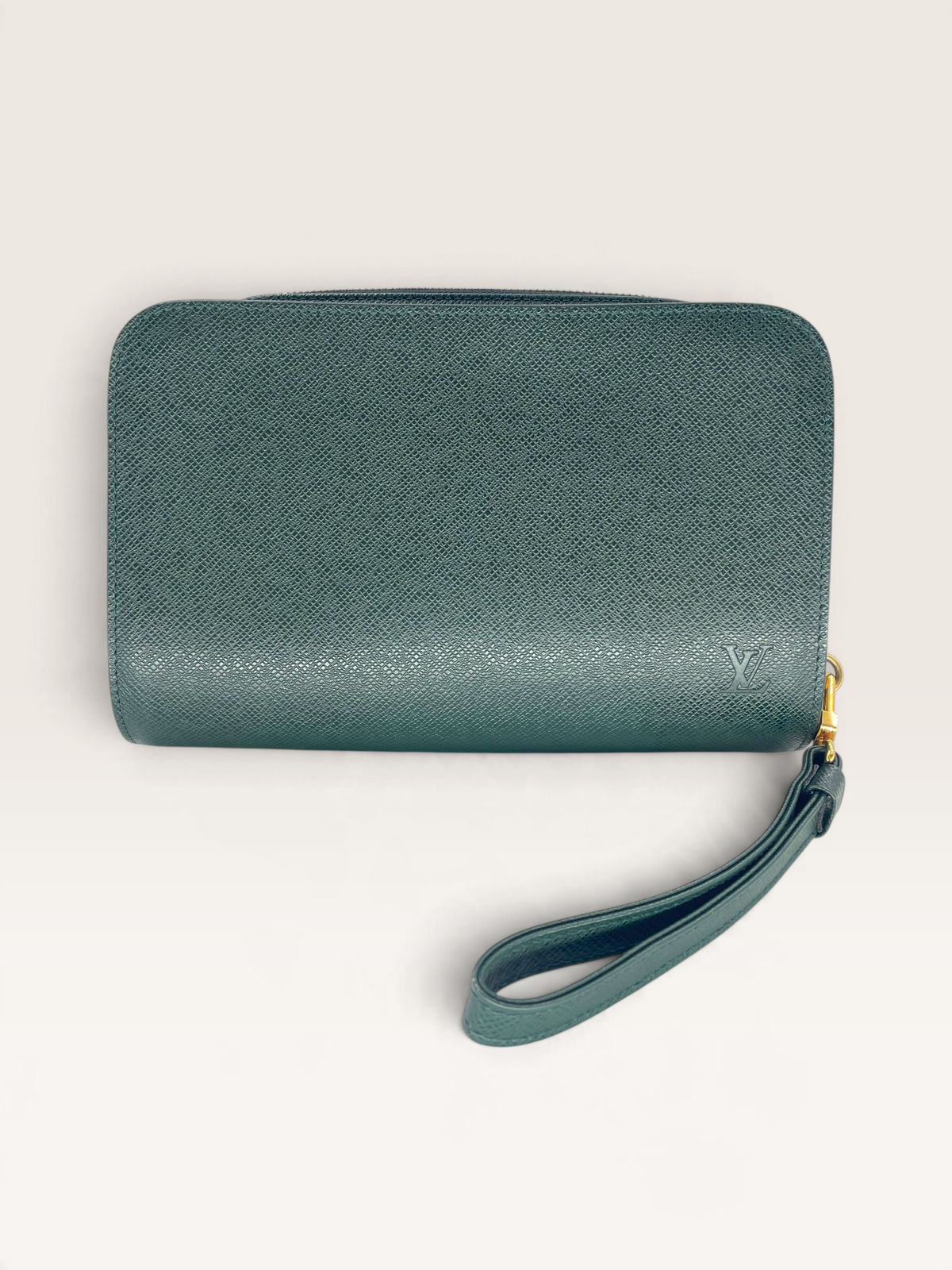 Louis Vuitton pochette Taiga dragonne + dustbag