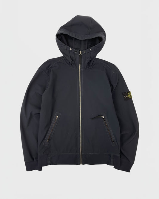 Stone Island veste à capuche softshell