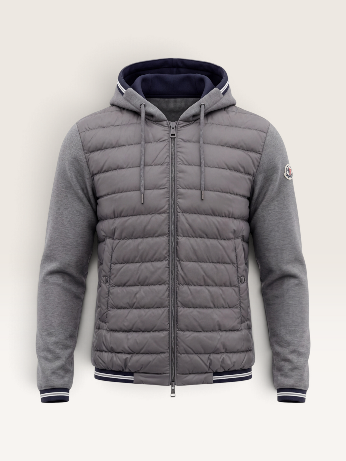Moncler grière Cardigan Veste bi matière