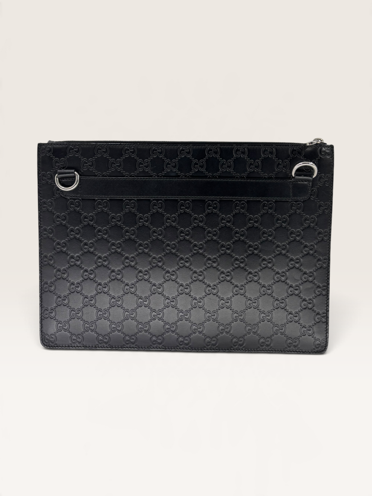 Gucci pochette GG cuir embossé