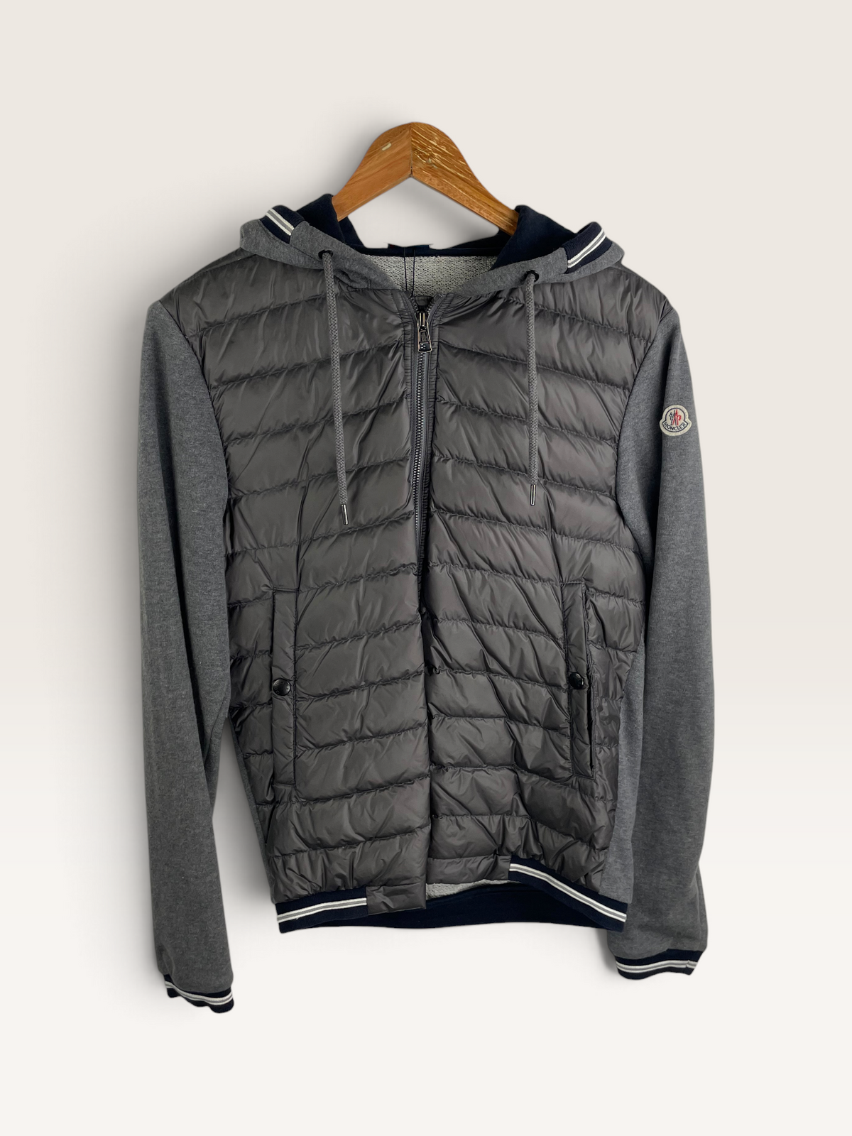 Moncler grière Cardigan Veste bi matière