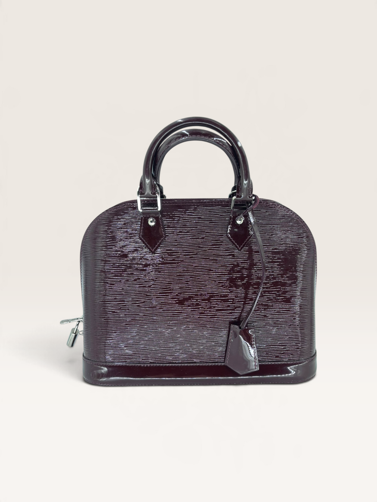 Louis Vuitton Alma en cuir vernis épi
