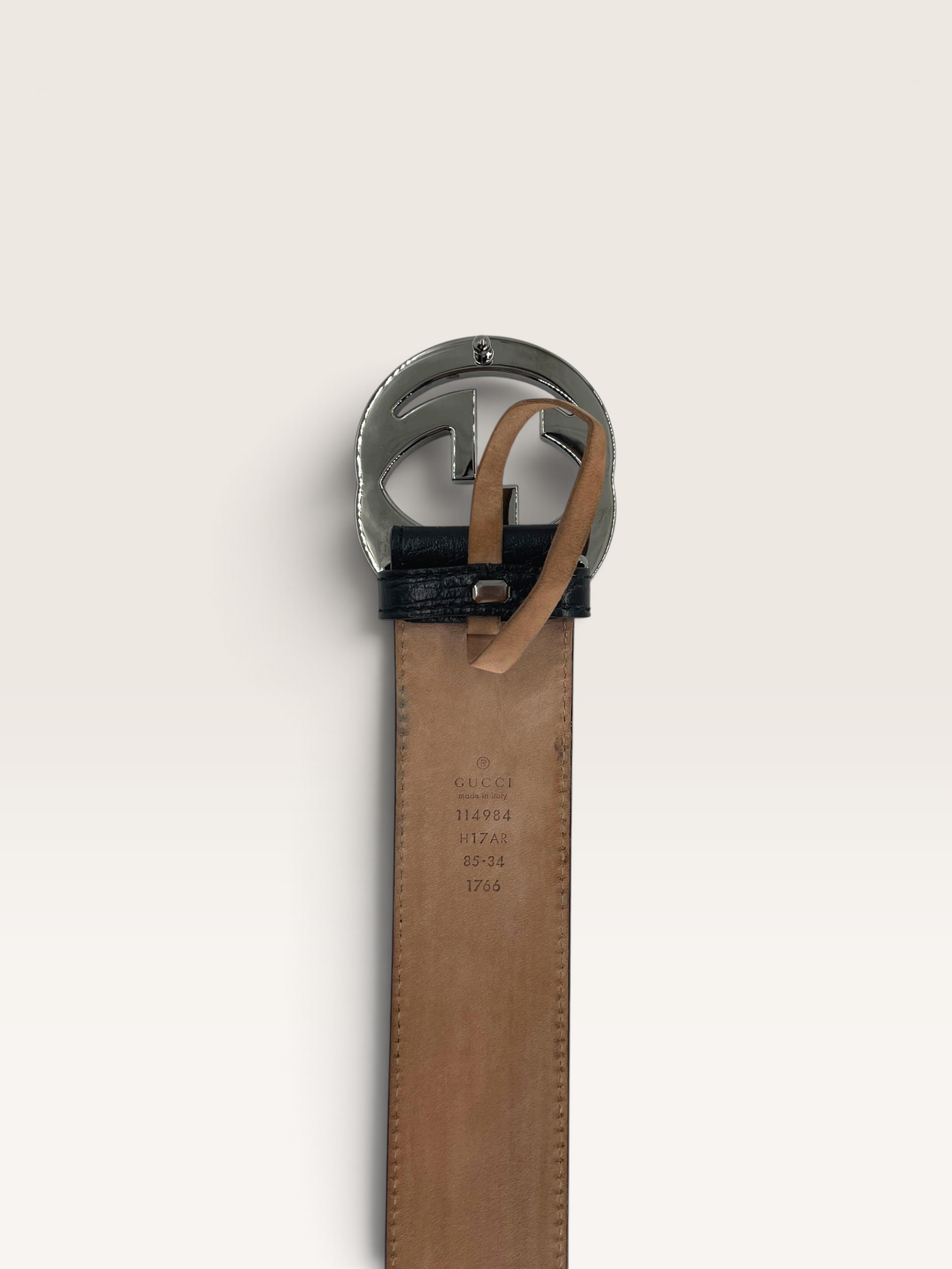 Gucci ceinture bi matière