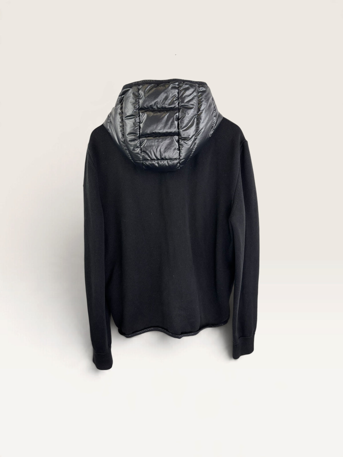 Moncler cardigan veste bi matière