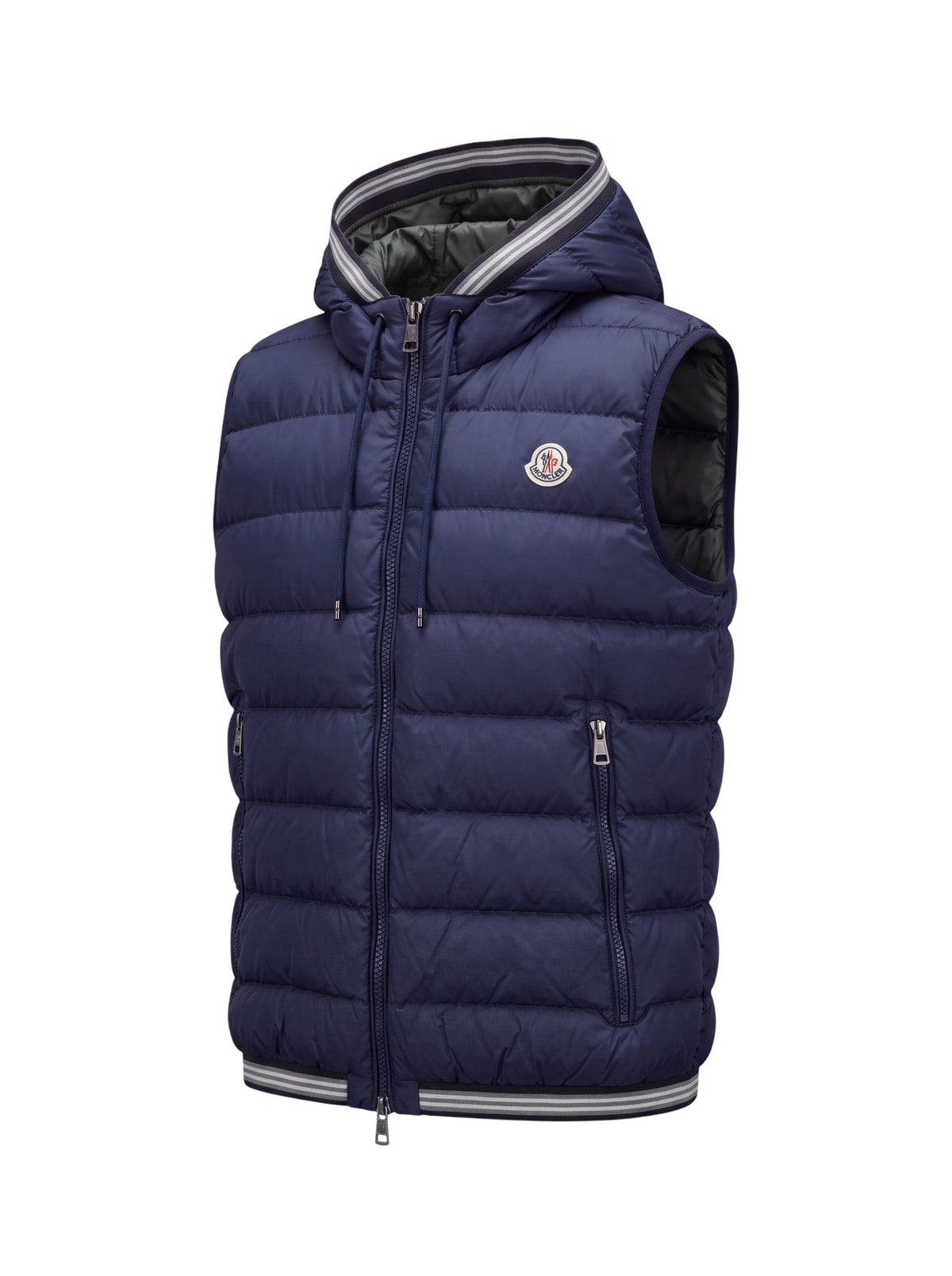 Moncler doudoune sans manches à capuche