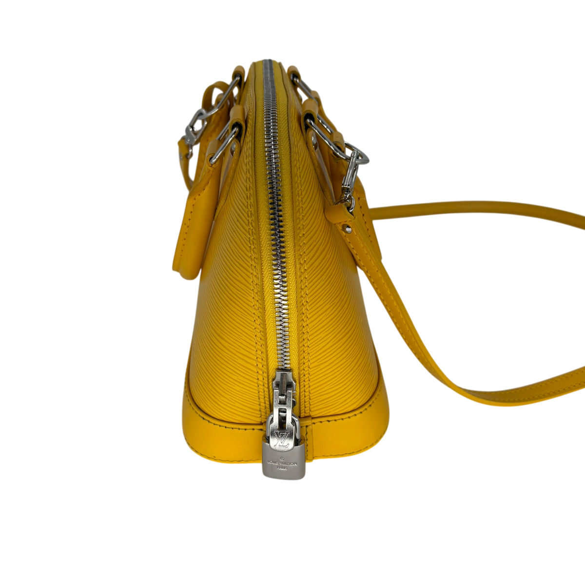 Louis Vuitton BB Alma Cuir épi jaune