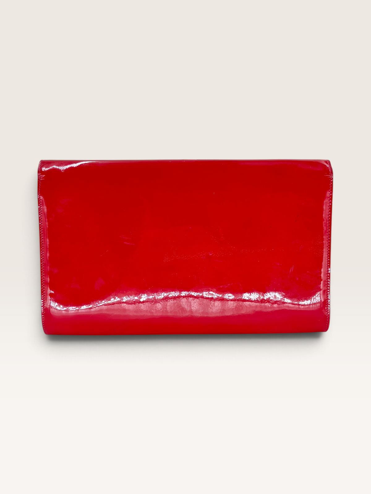 Saint Laurent pochette en cuir vernis