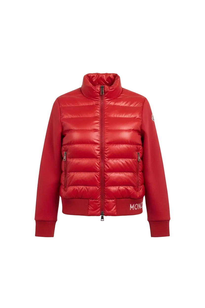 Moncler veste bi-matière - The Reservery