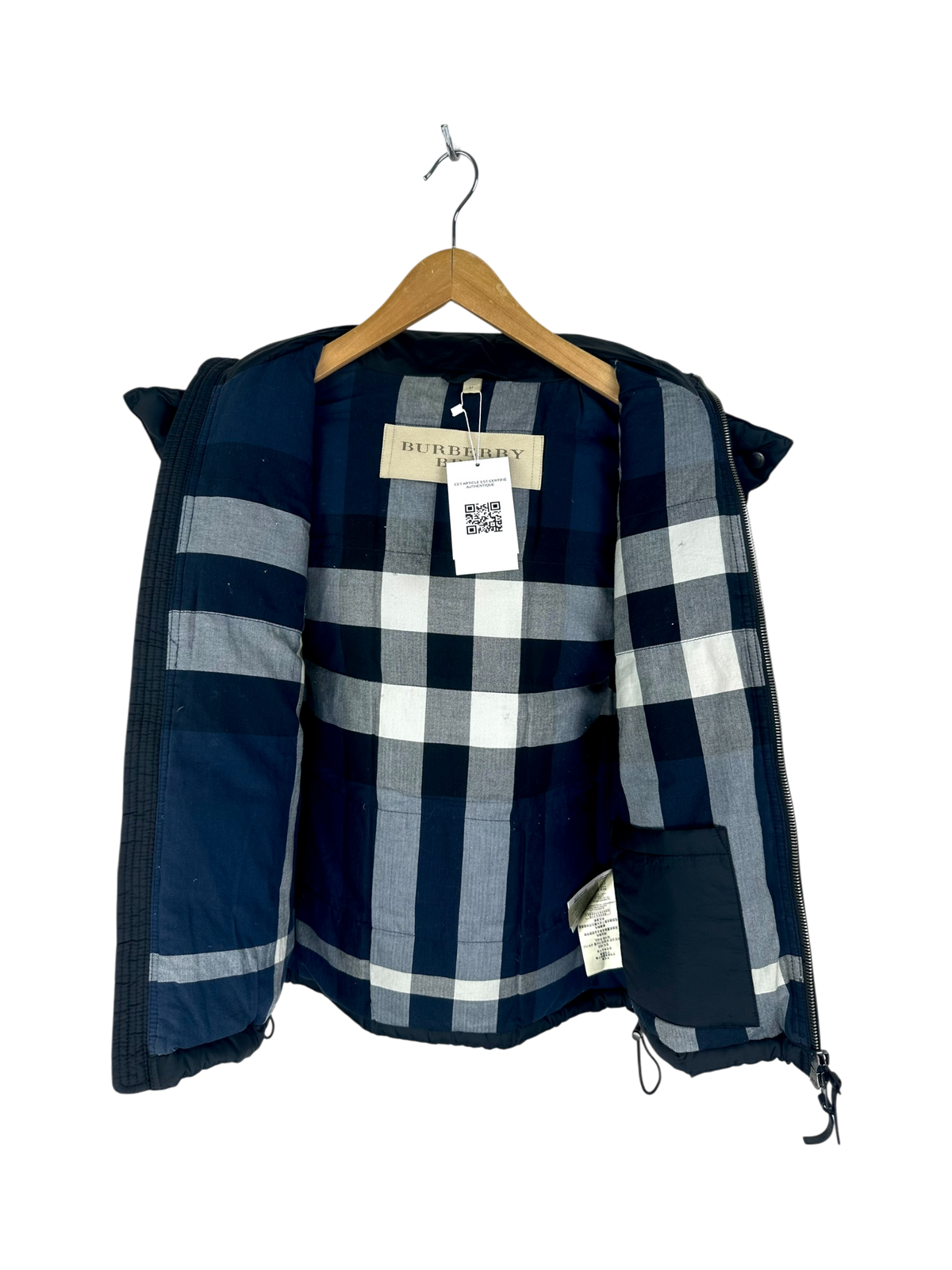 Burberry doudoune sans manches