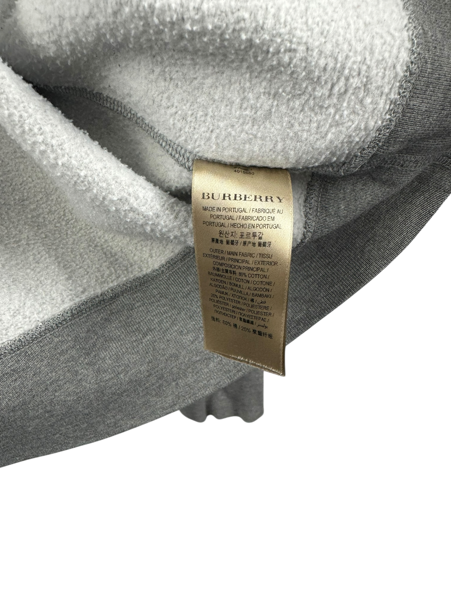 Burberry gilet à capuche