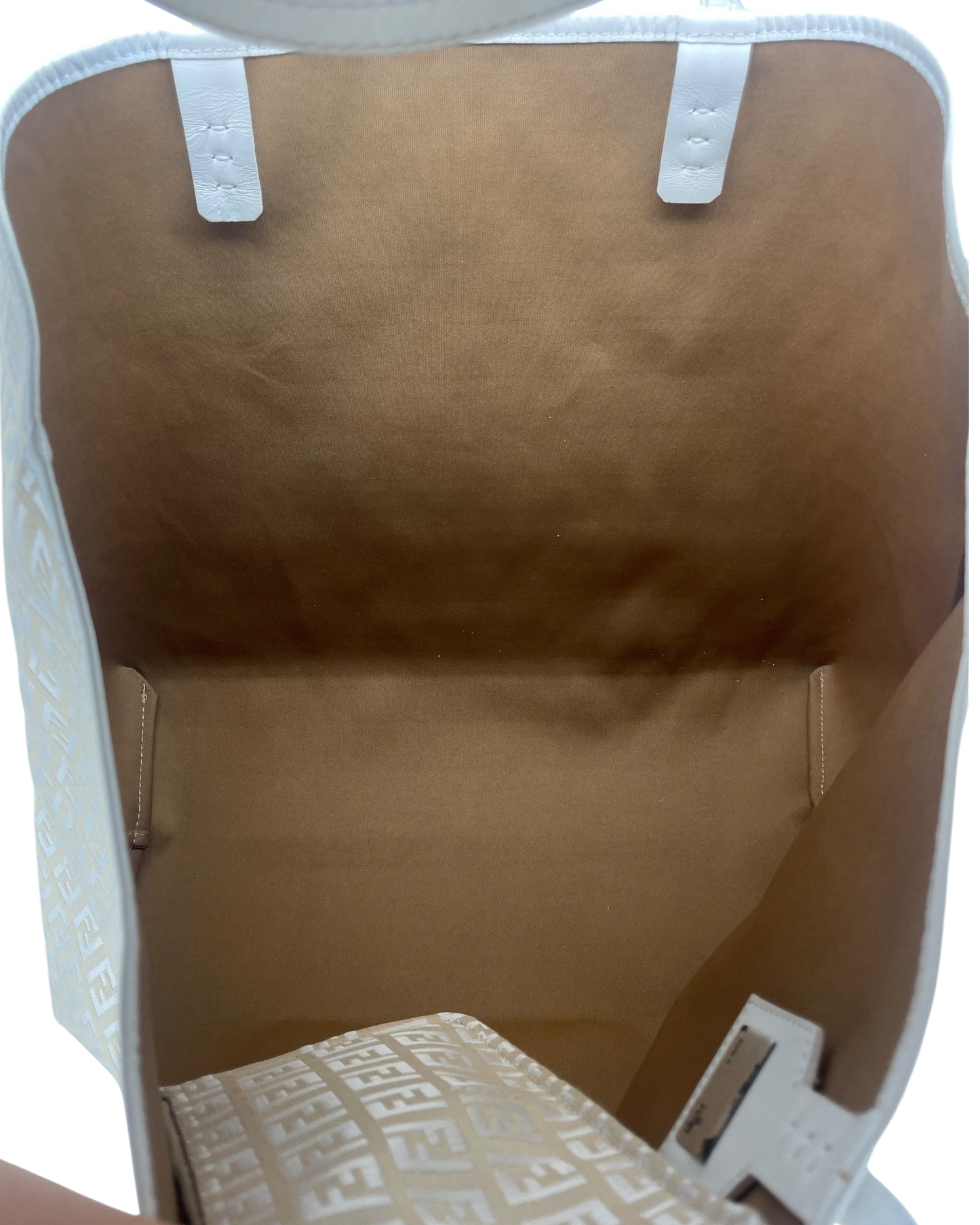 Fendi sac à main blanc