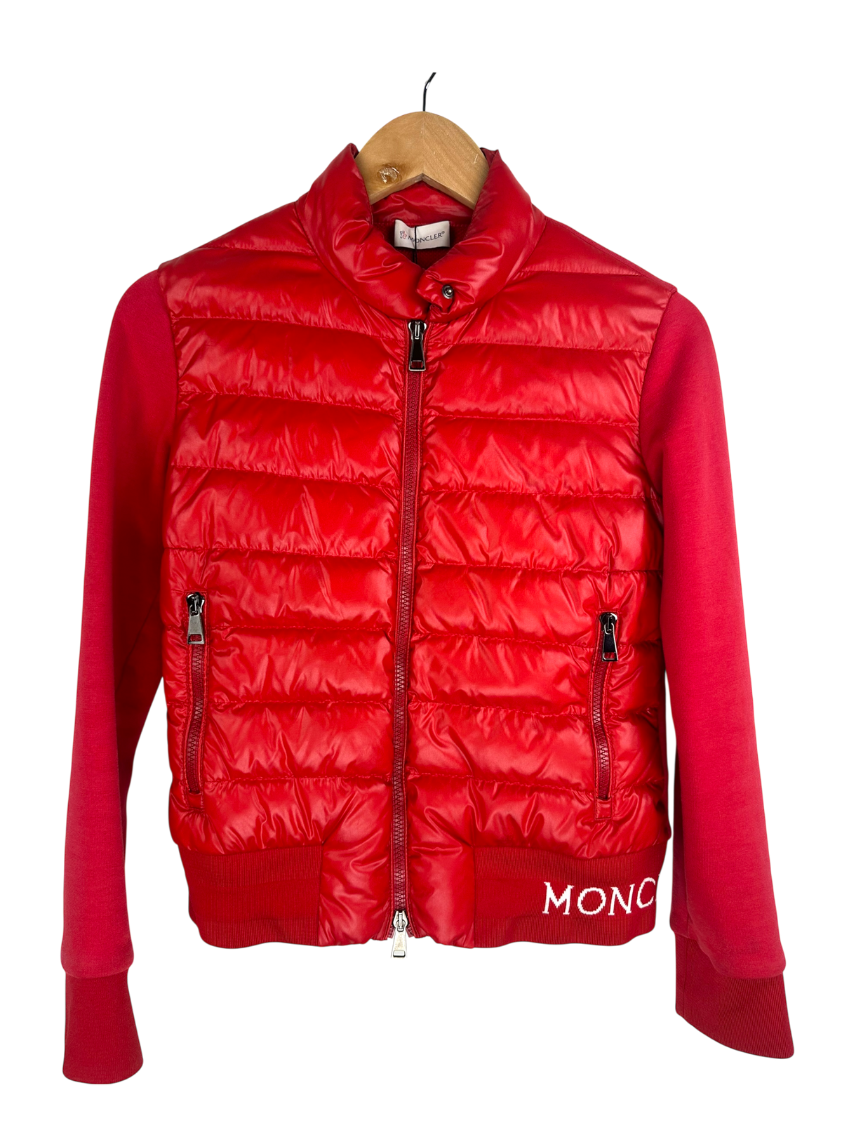 Moncler veste bi-matière - The Reservery