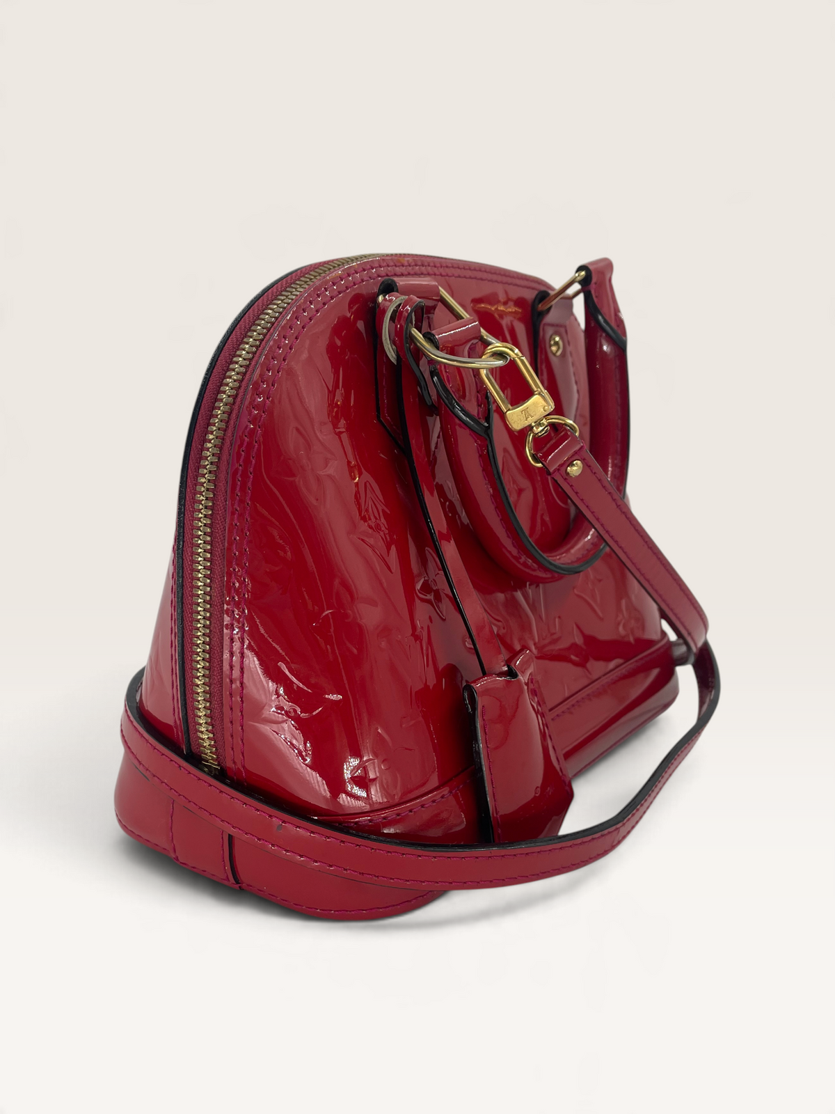 Louis Vuitton sac Alma BB cadenas cles