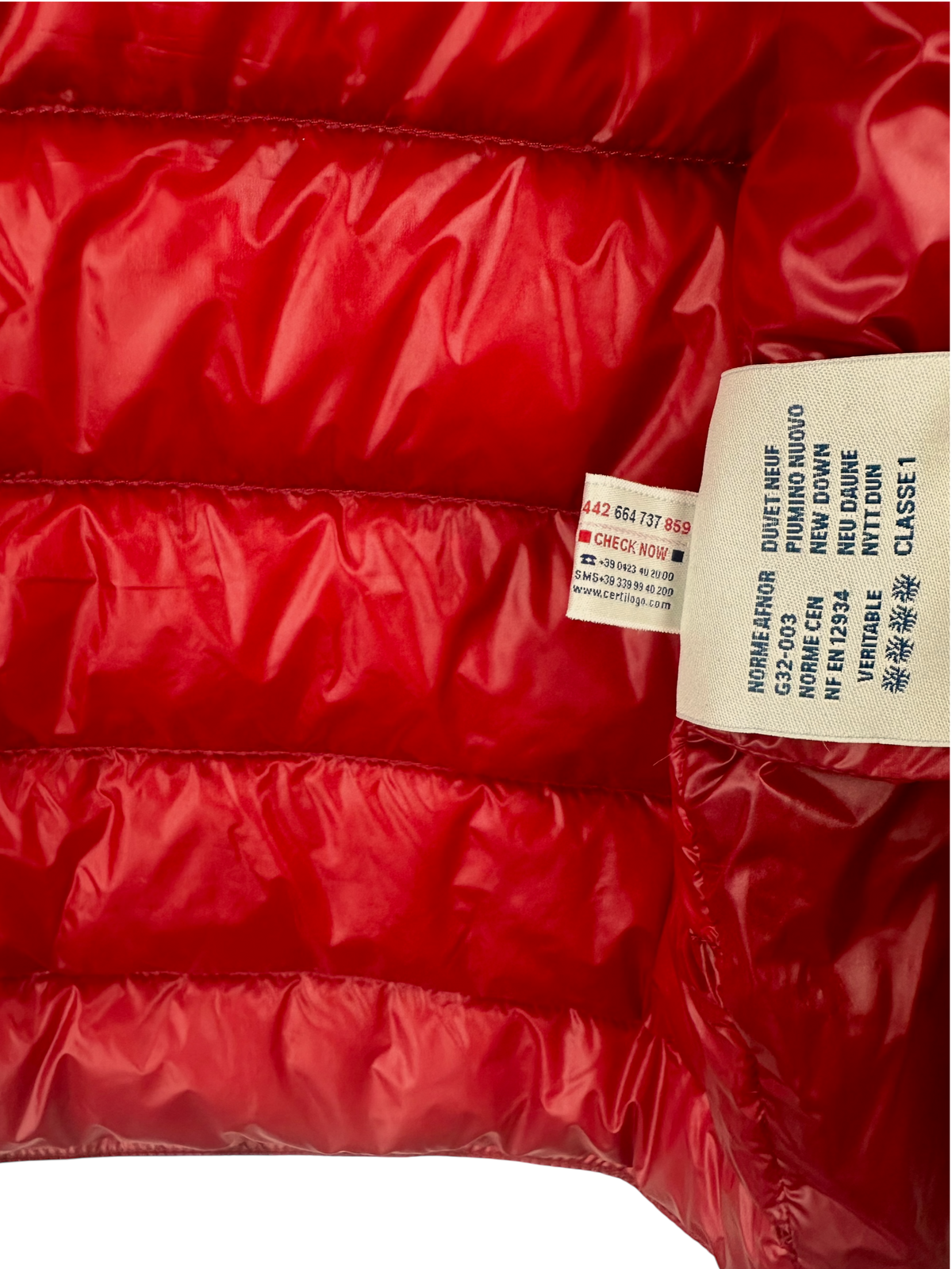 Moncler doudoune sans manches