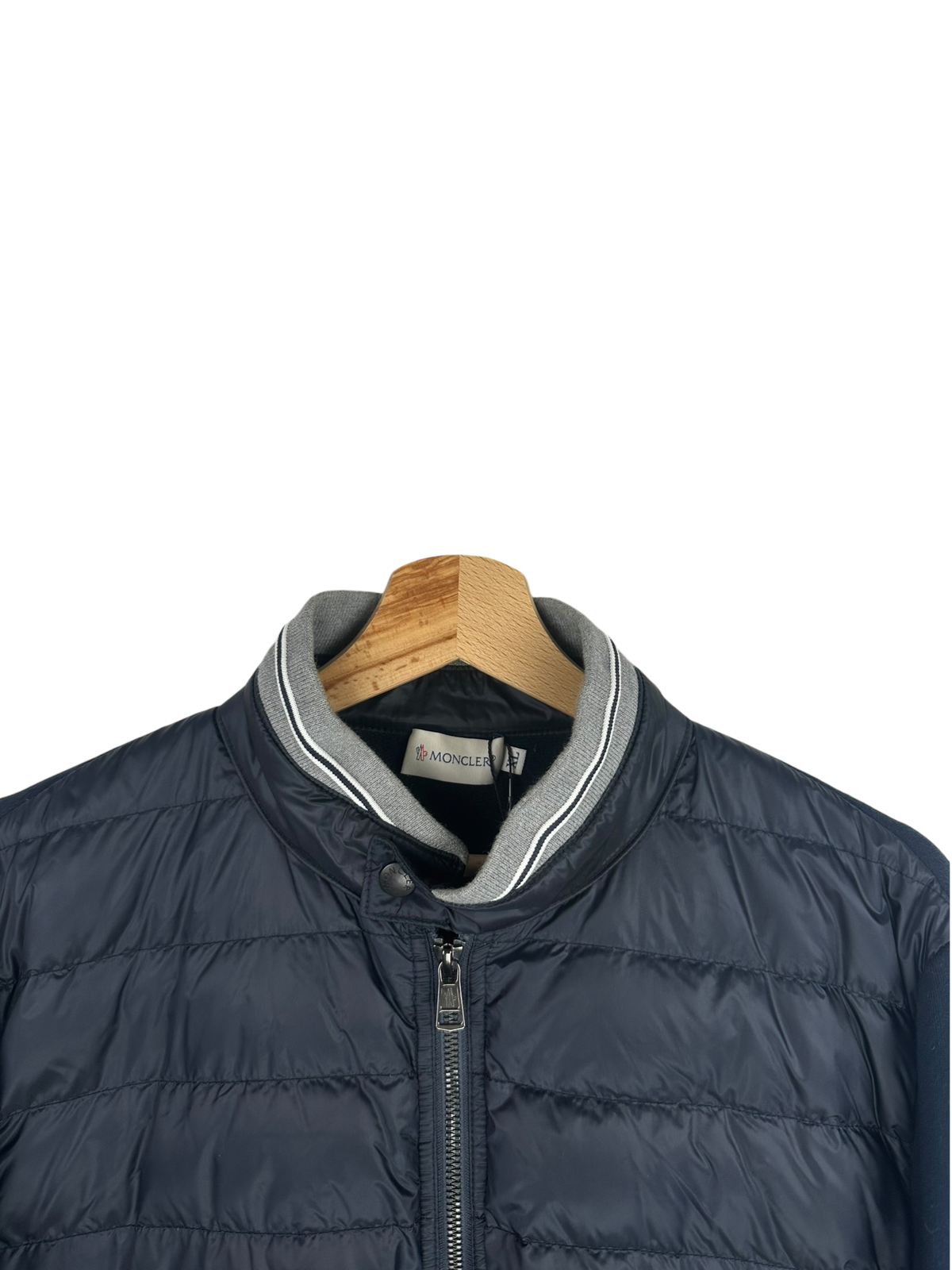 Moncler veste bi-matière - The Reservery